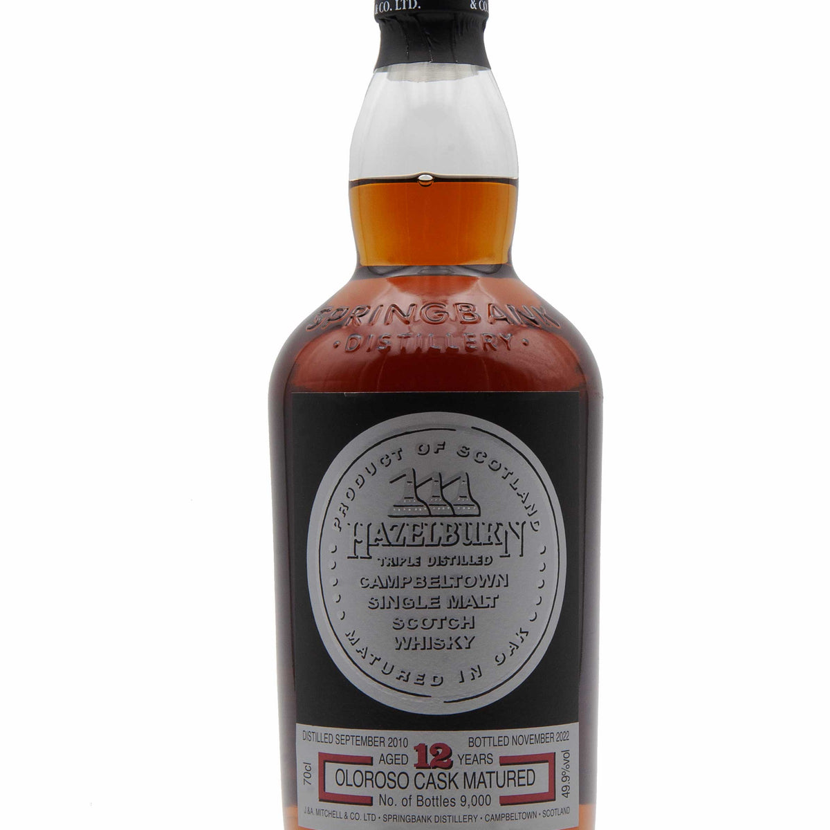 Hazelburn Sherry Wood 2023 Release Oloroso Cask Matured Abbey Whisky
