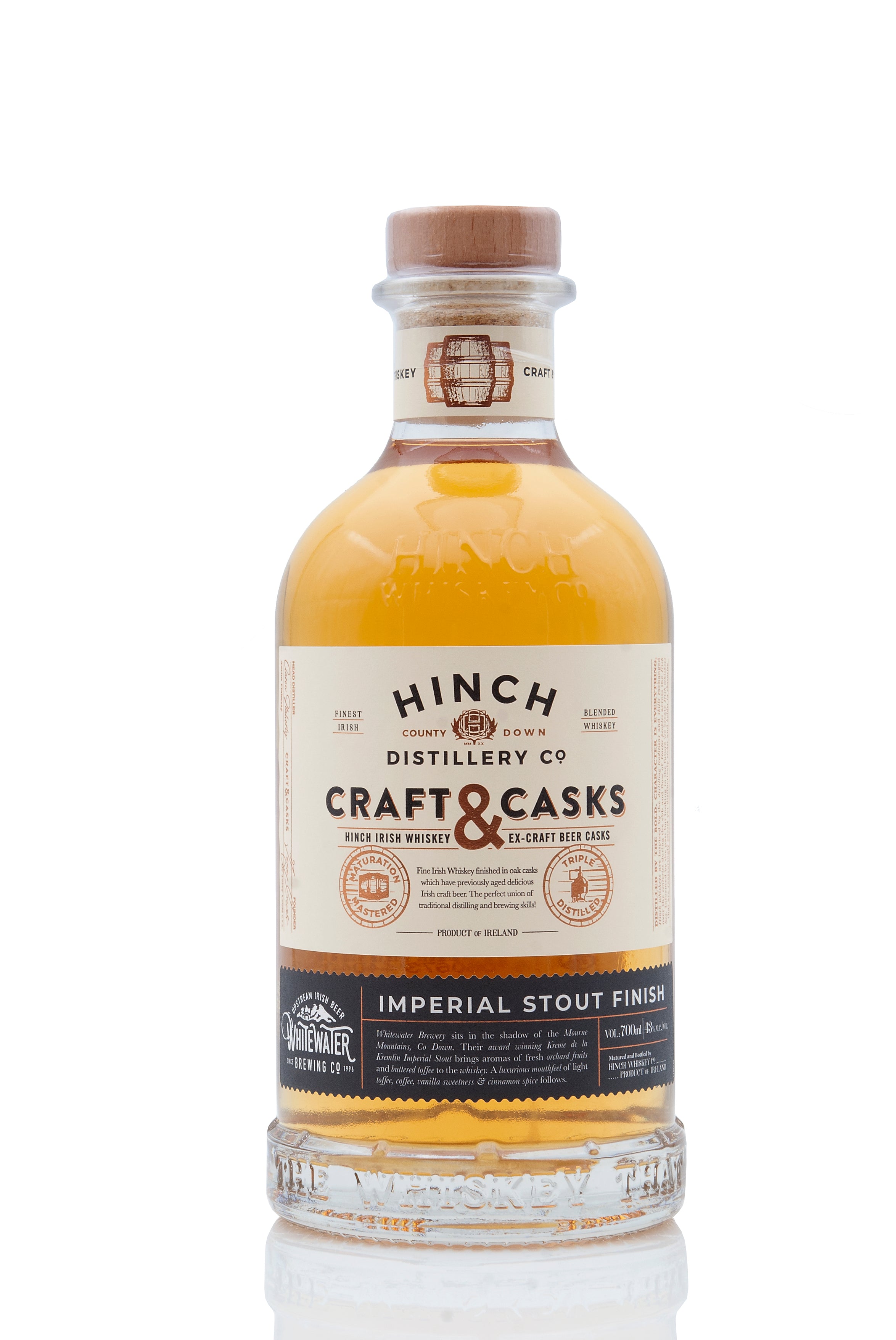 Hinch Craft & Casks Imperial Stout Finish | Irish Whiskey | Abbey Whisky