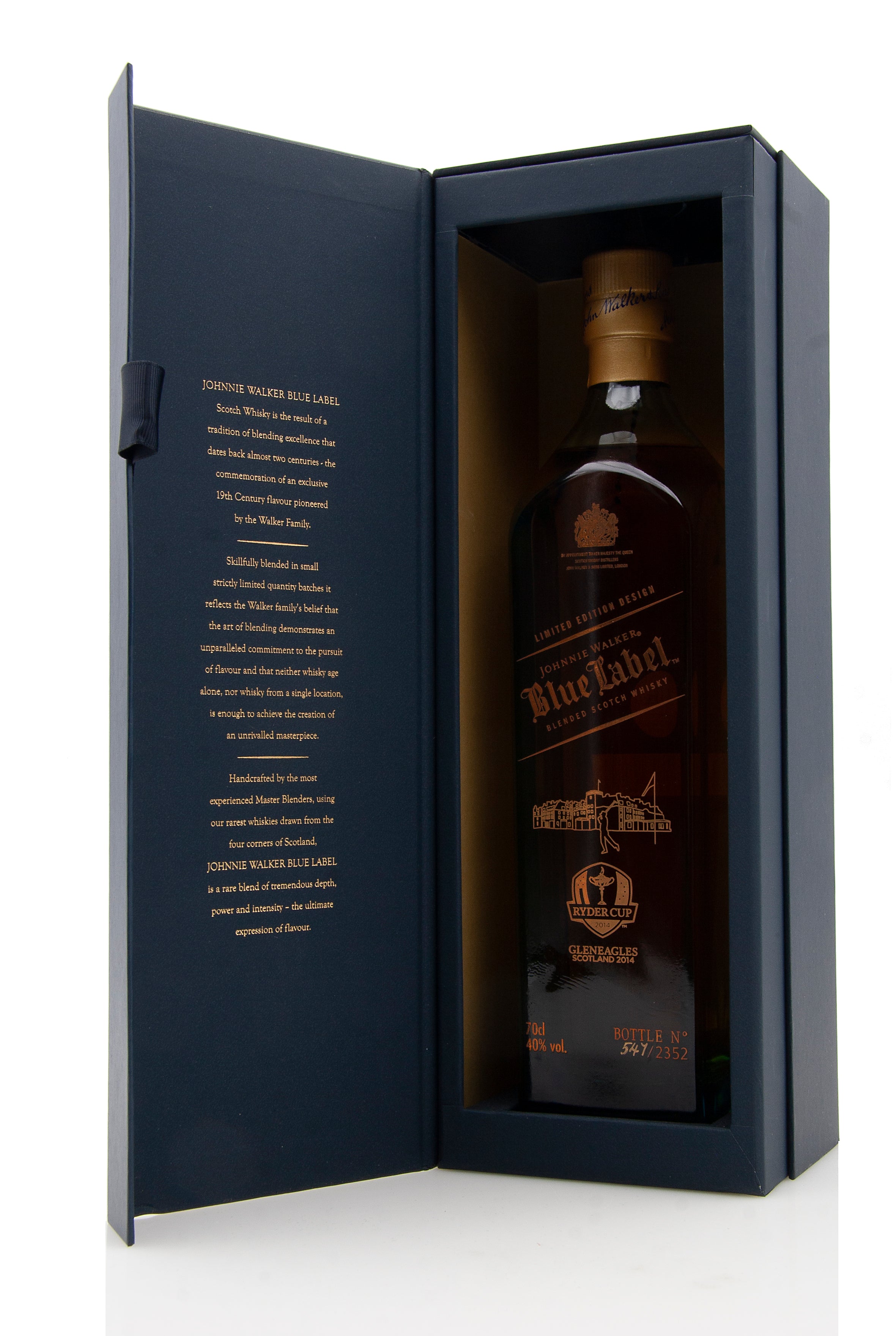 Johnnie Walker Blue Label Ryder Cup 2014 | Abbey Whisky Online