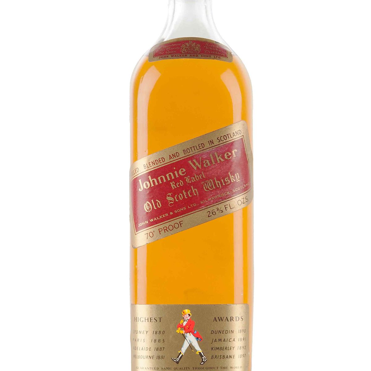 Johnnie Walker Red Label 1970's - 70 Proof — Abbey Whisky
