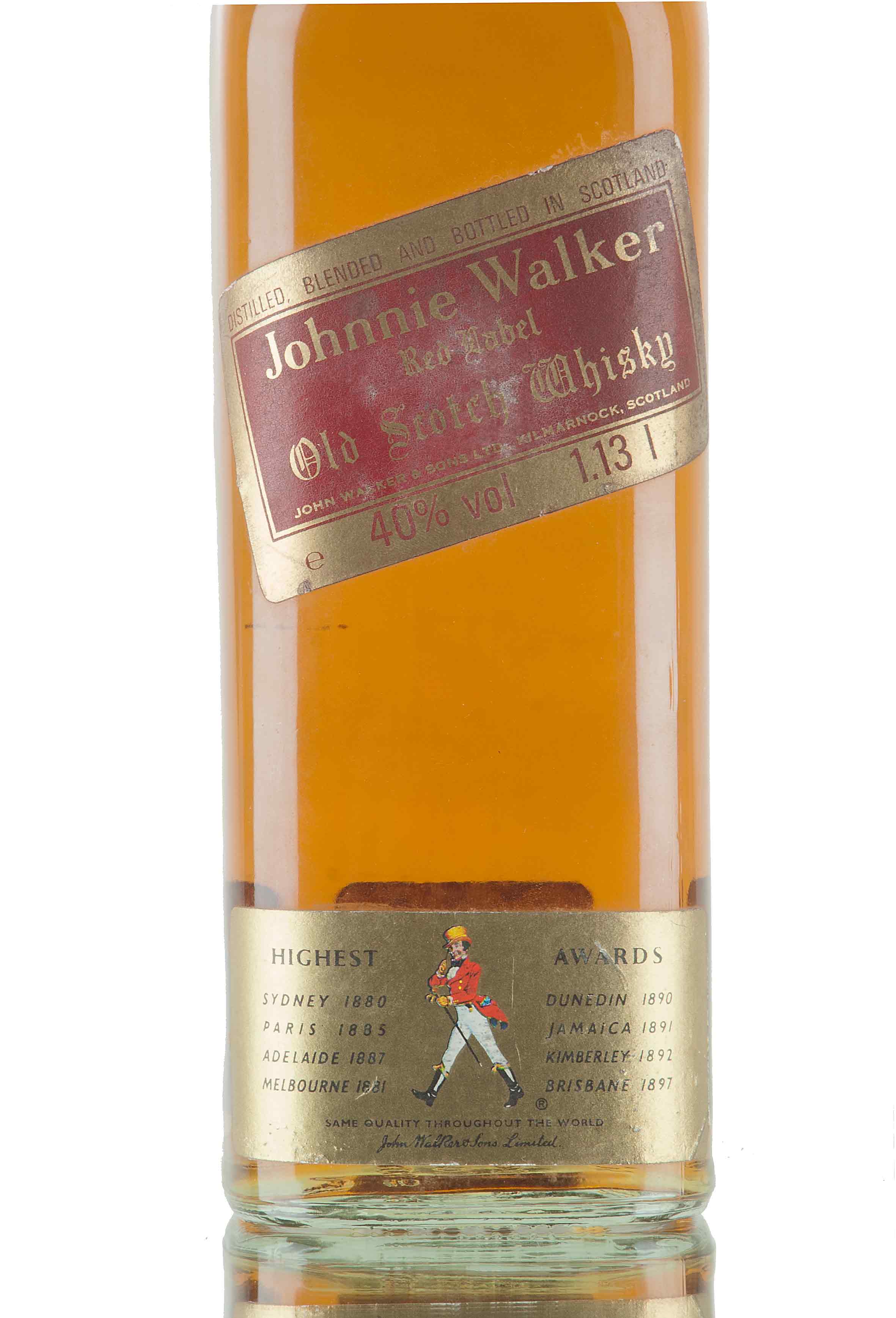 Johnnie Walker Red Label 1980's (1985)