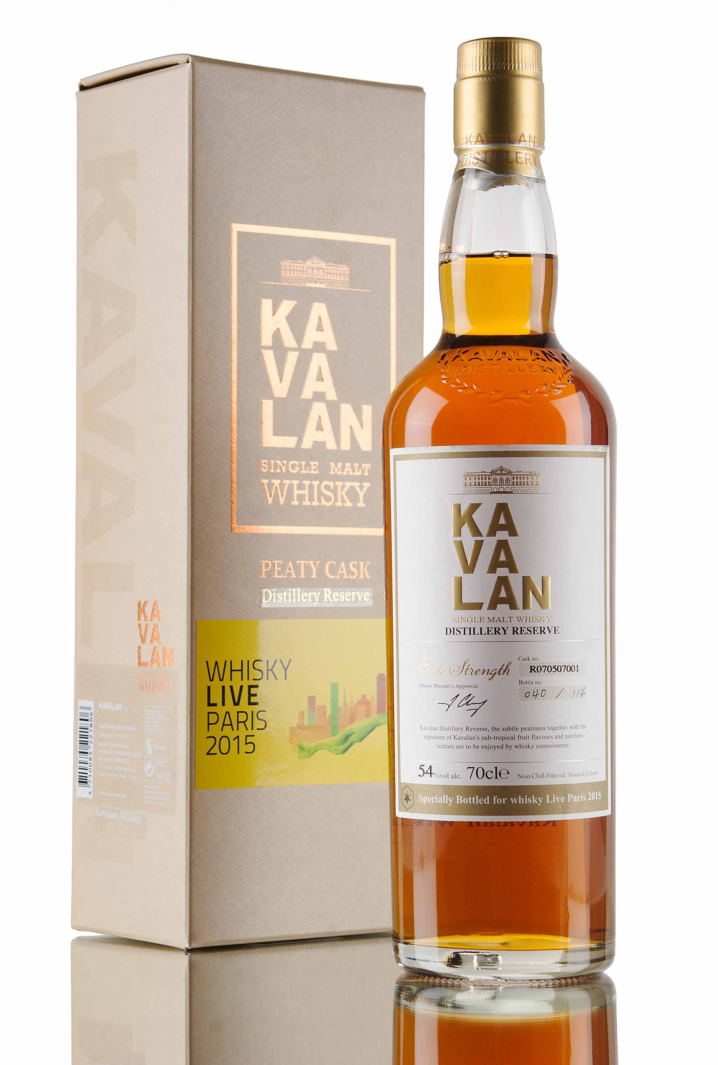 Kavalan Distillery Reserve Whisky Live Paris 2015