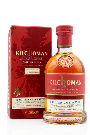 Kilchoman 2011 Vintage - 100% Islay Cask Vatting | Sherry Finish | Abbey Whisky Online