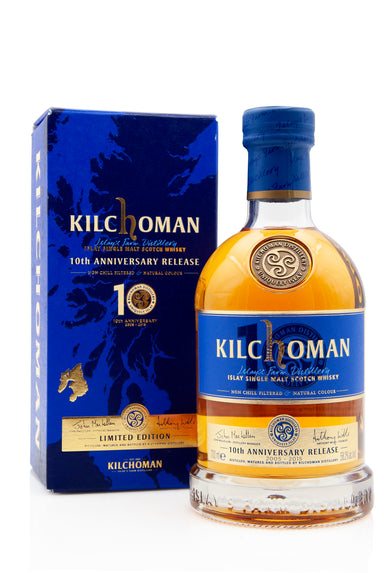 Kilchoman 10th Anniversary Release | Abbey Whisky Online