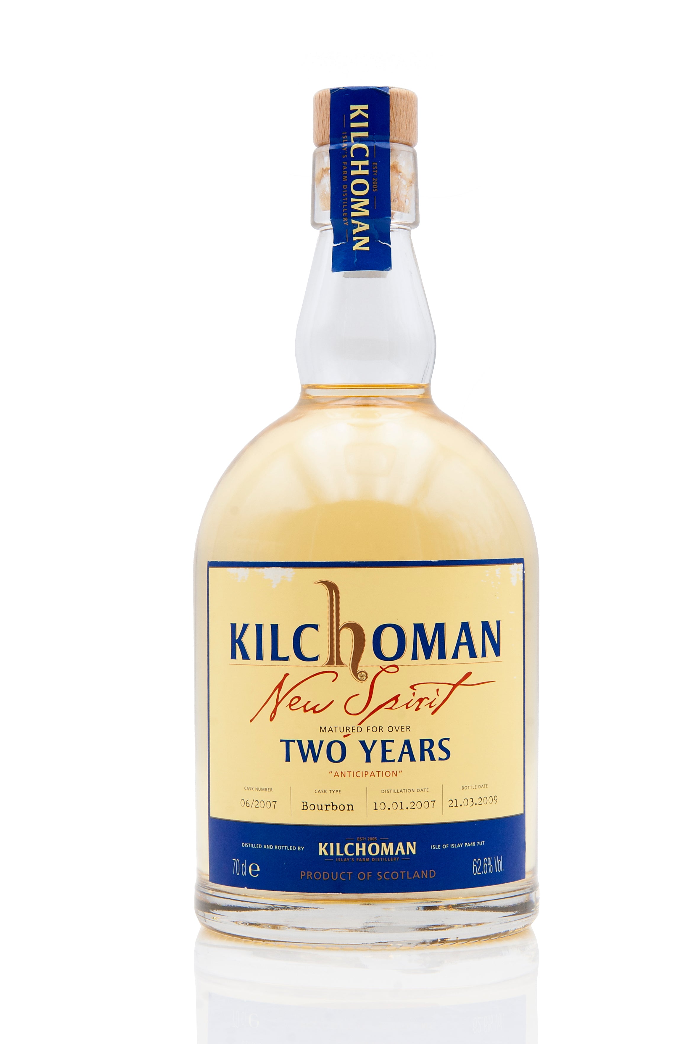 Kilchoman 'Anticipation' Cask 06/2007 - 62.6% | Abbey Whisky Online