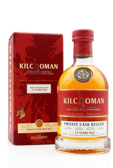Kilchoman 12 Year Old - 2006 | Cask 118/2006 | Private Cask Release | Abbey Whisky Online
