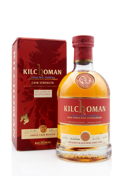 Kilchoman 2011 Vintage | Cask 26/2011 | Delilah's & Jack Rose | Abbey Whisky Online