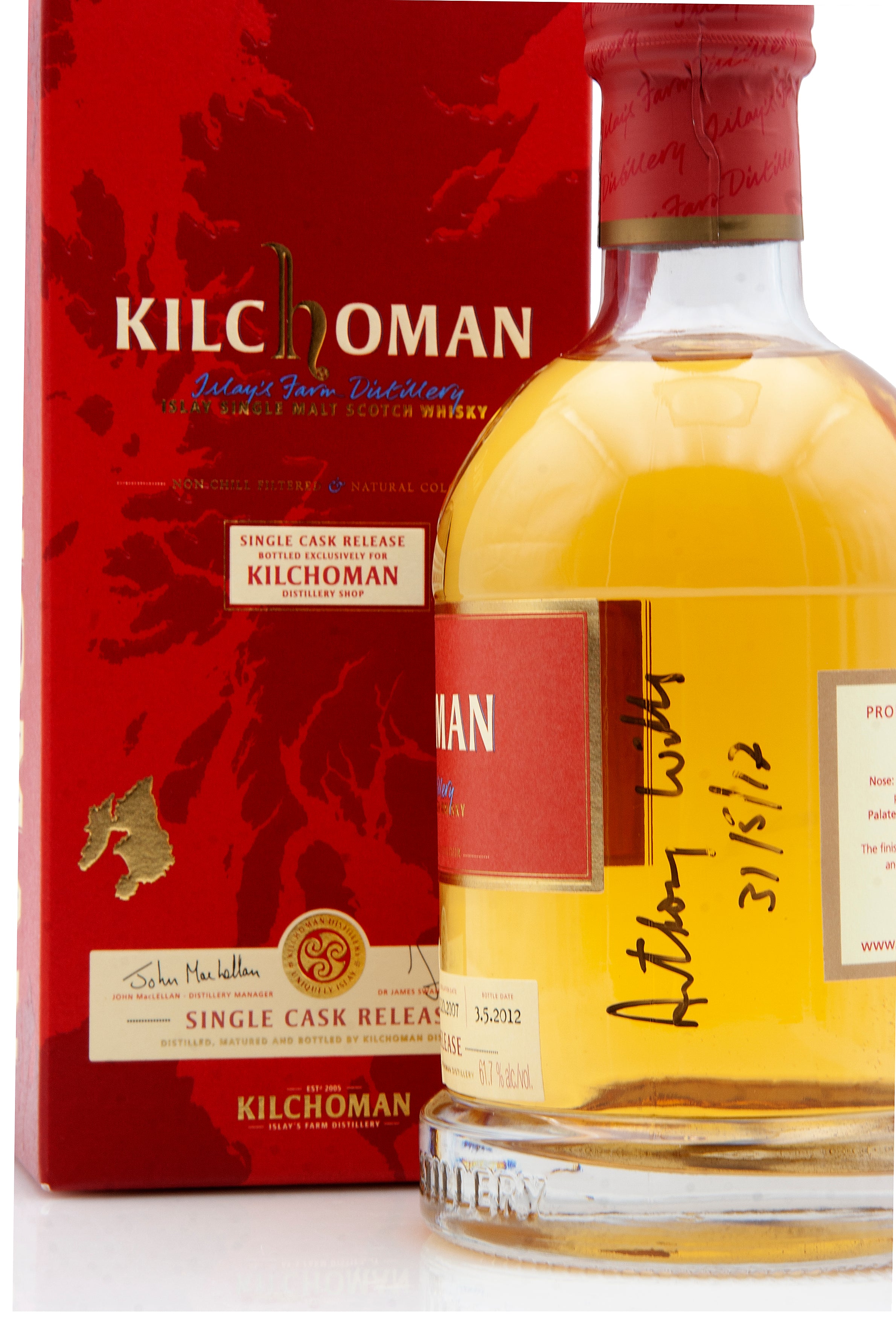 Kilchoman 2007 Vintage | Cask 328/2007 | Distillery Shop Exclusive | Abbey Whisky Online