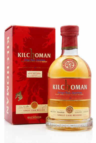 Kilchoman 2008 Vintage | Cask 461/2008 | Islay Pipe Band | Abbey Whisky Online