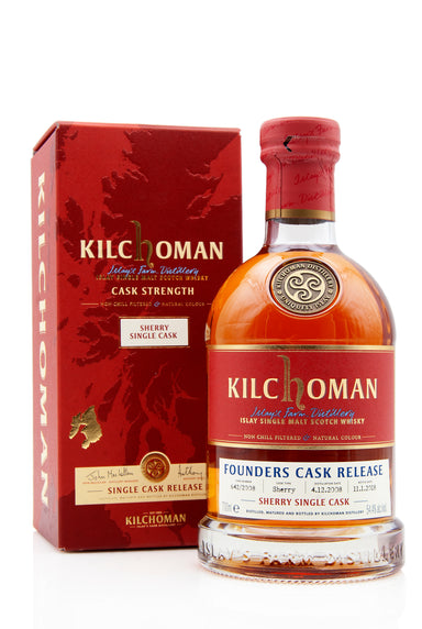 Kilchoman Founders Cask Release 1 (Cask 642/2008) | Abbey Whisky Online