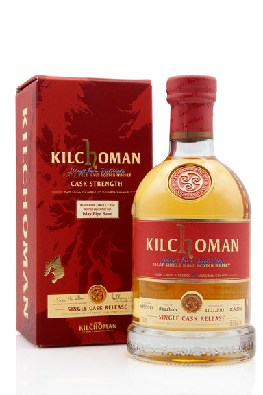 Kilchoman 2011 Vintage | Cask 689/2011 | Islay Pipe Band | Abbey Whisky Online
