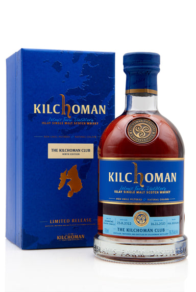 Kilchoman 8 Year Old - 2012 | The Kilchoman Club Ninth Edition | Abbey Whisky Online