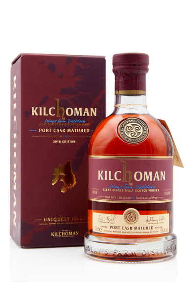 Kilchoman Port Cask Matured 2018 Release | Abbey Whisky Online
