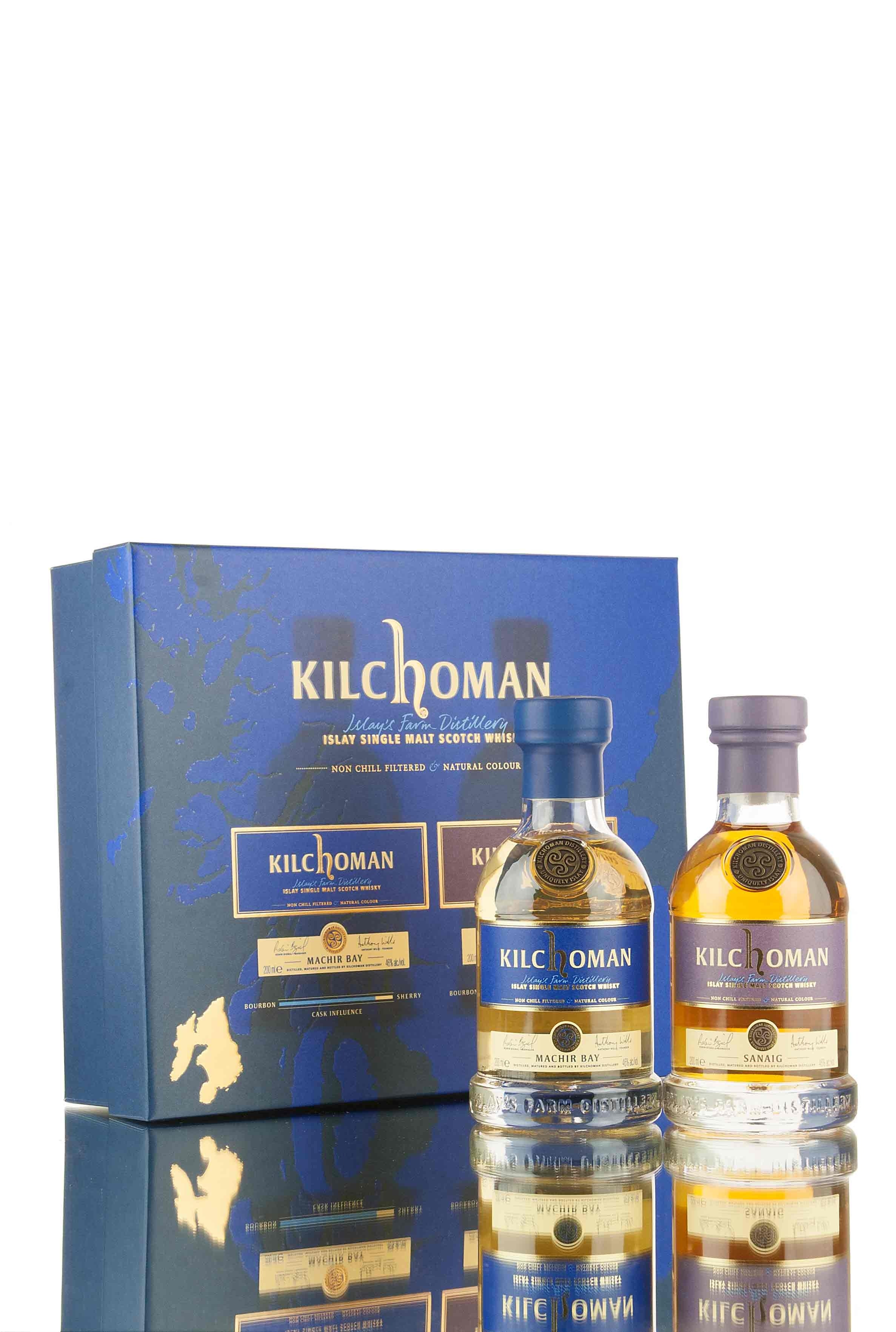 Kilchoman Machir Bay & Sanaig Gift Pack