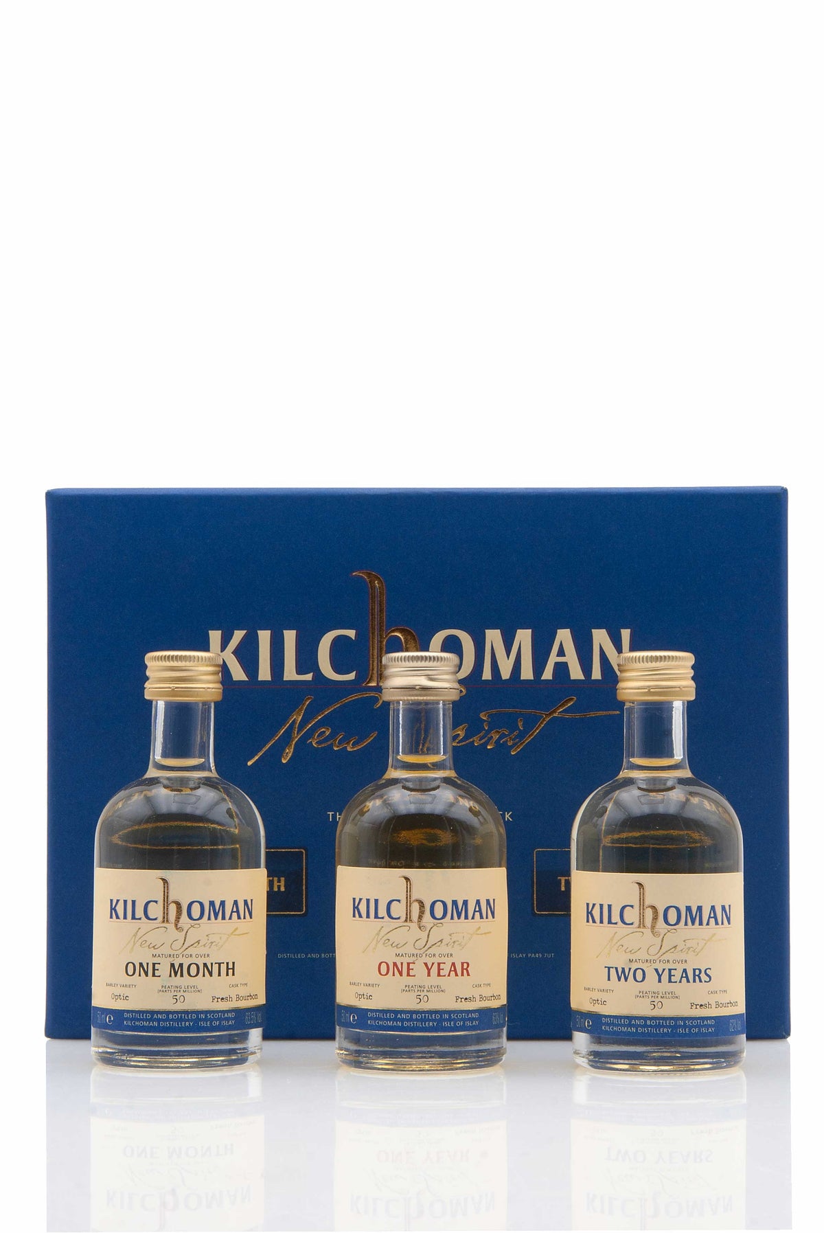Kilchoman New Spirits 空瓶 Kilchoman New Spirit The Connoisseurs Pack Miniatures | Abbey Whisky