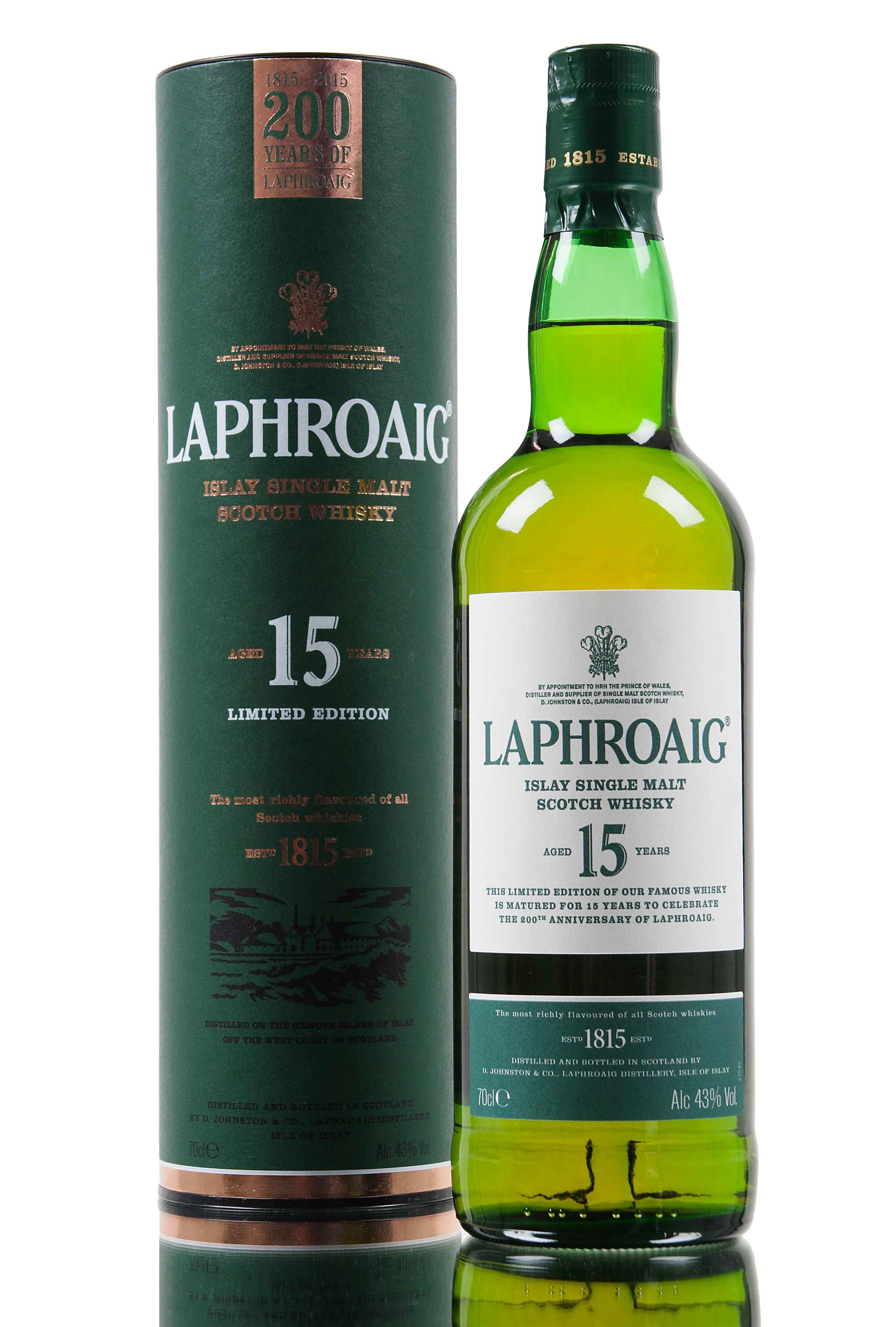 Laphroaig 15 Year Old / 200th Anniversary