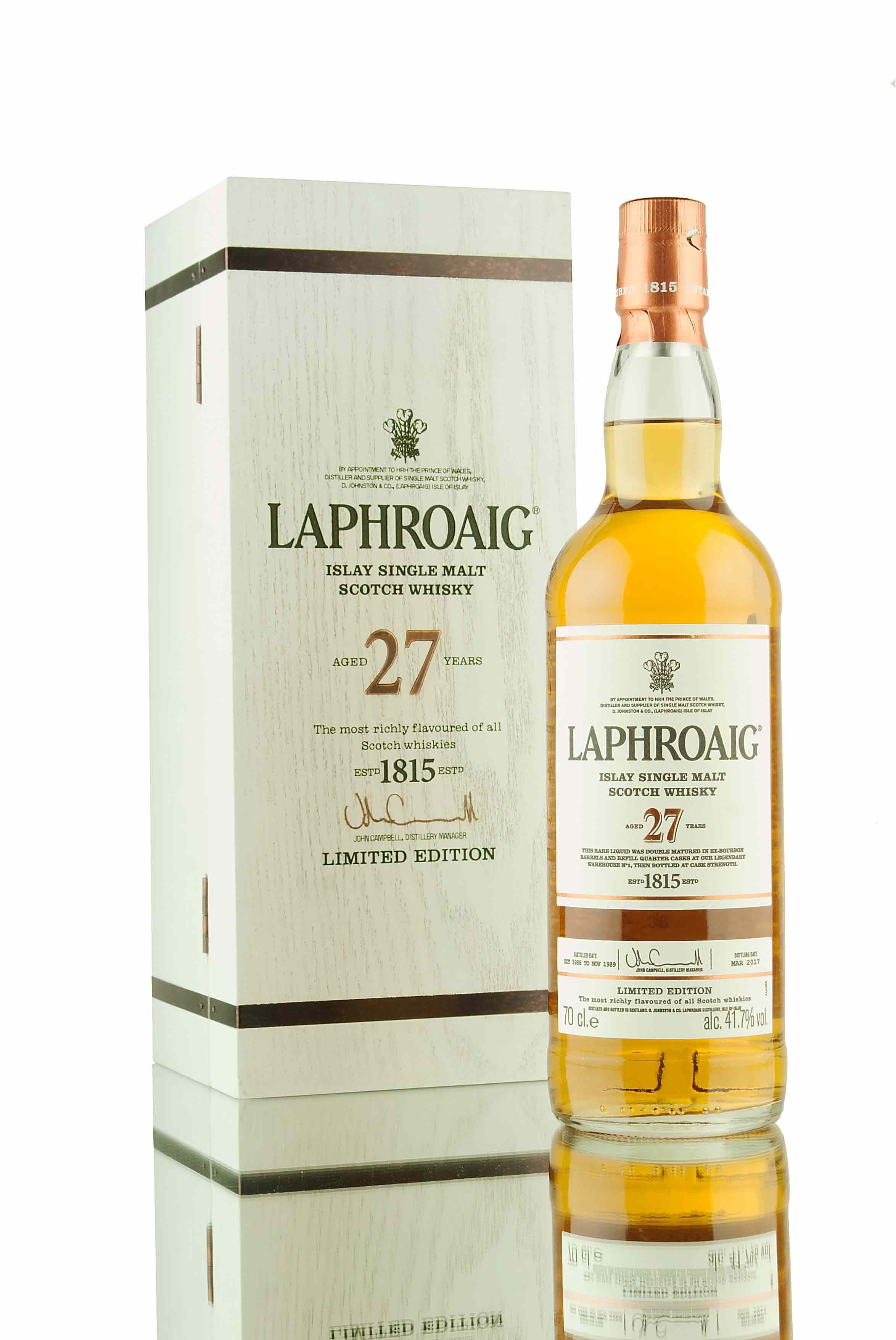 Laphroaig 27 Year Old