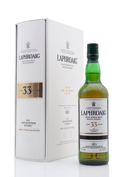 Laphroaig 33 Year Old - 1987 | The Ian Hunter Story - Book 3: Source Protector | Abbey Whisky Online