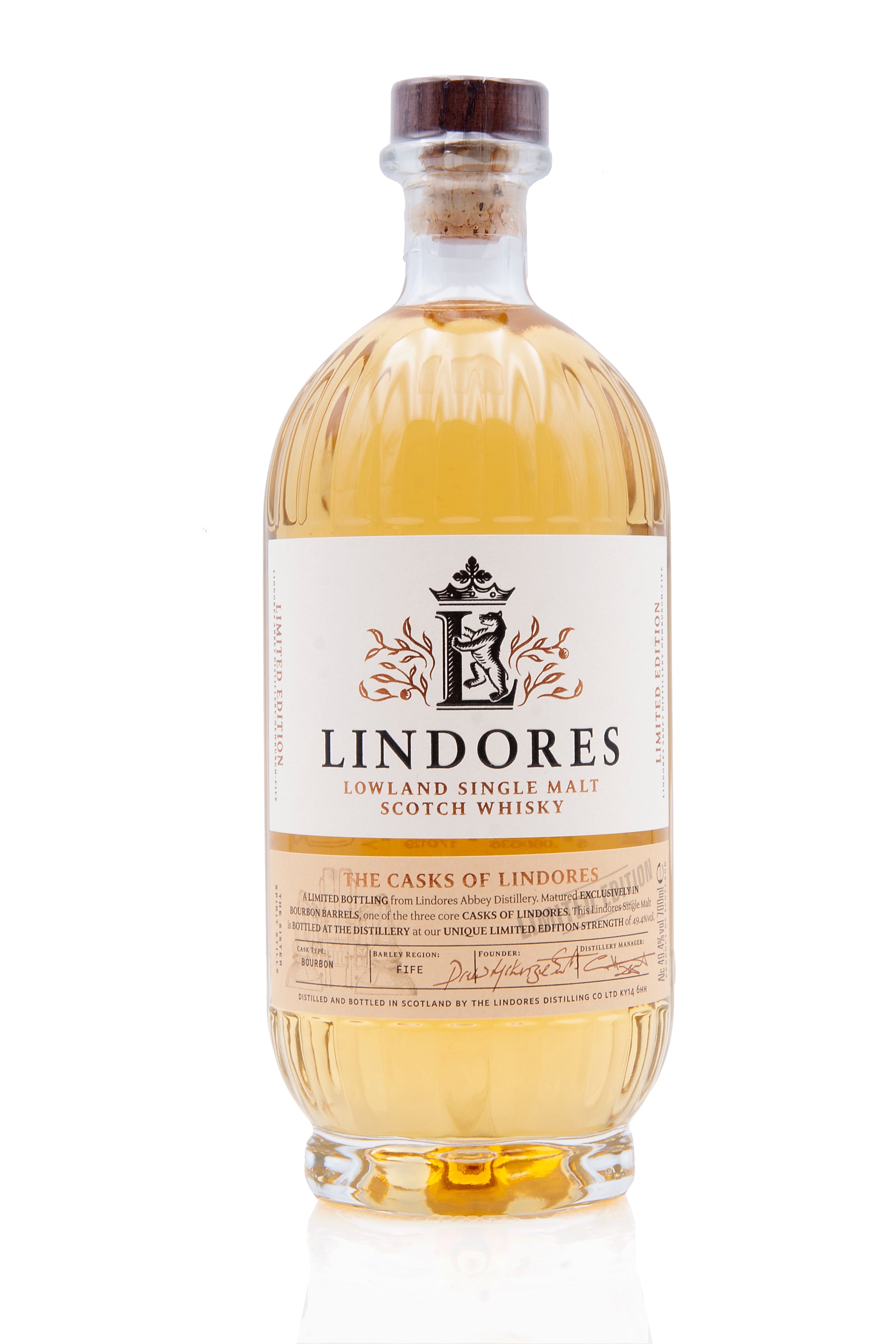 Lindores The Casks of Lindores - Bourbon | Abbey Whisky Online
