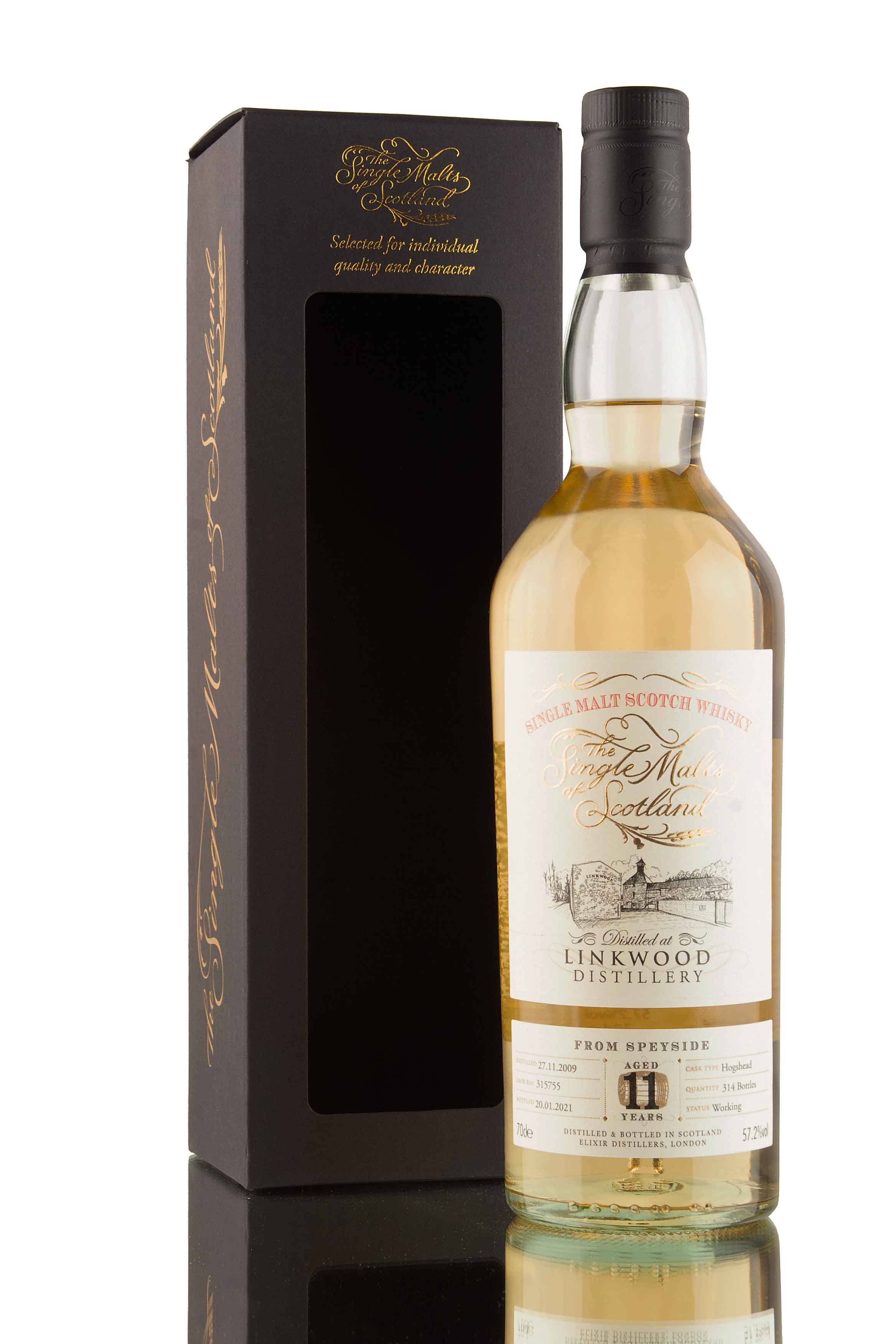 Linkwood 11 Year Old - 2009 | Cask 315755 | The Single Malts of Scotland | Abbey Whisky