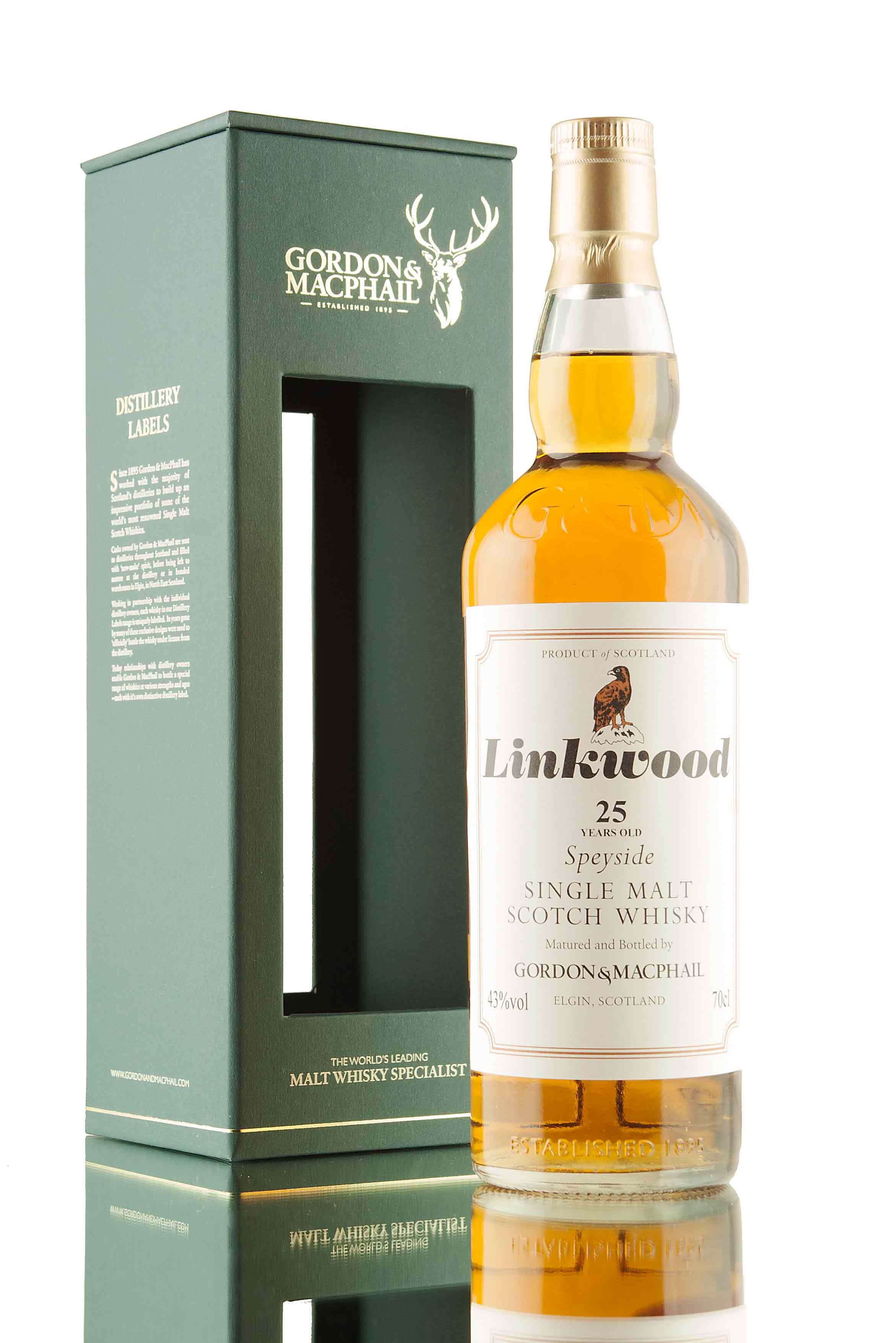 Linkwood 25 Year Old | Distillery Labels
