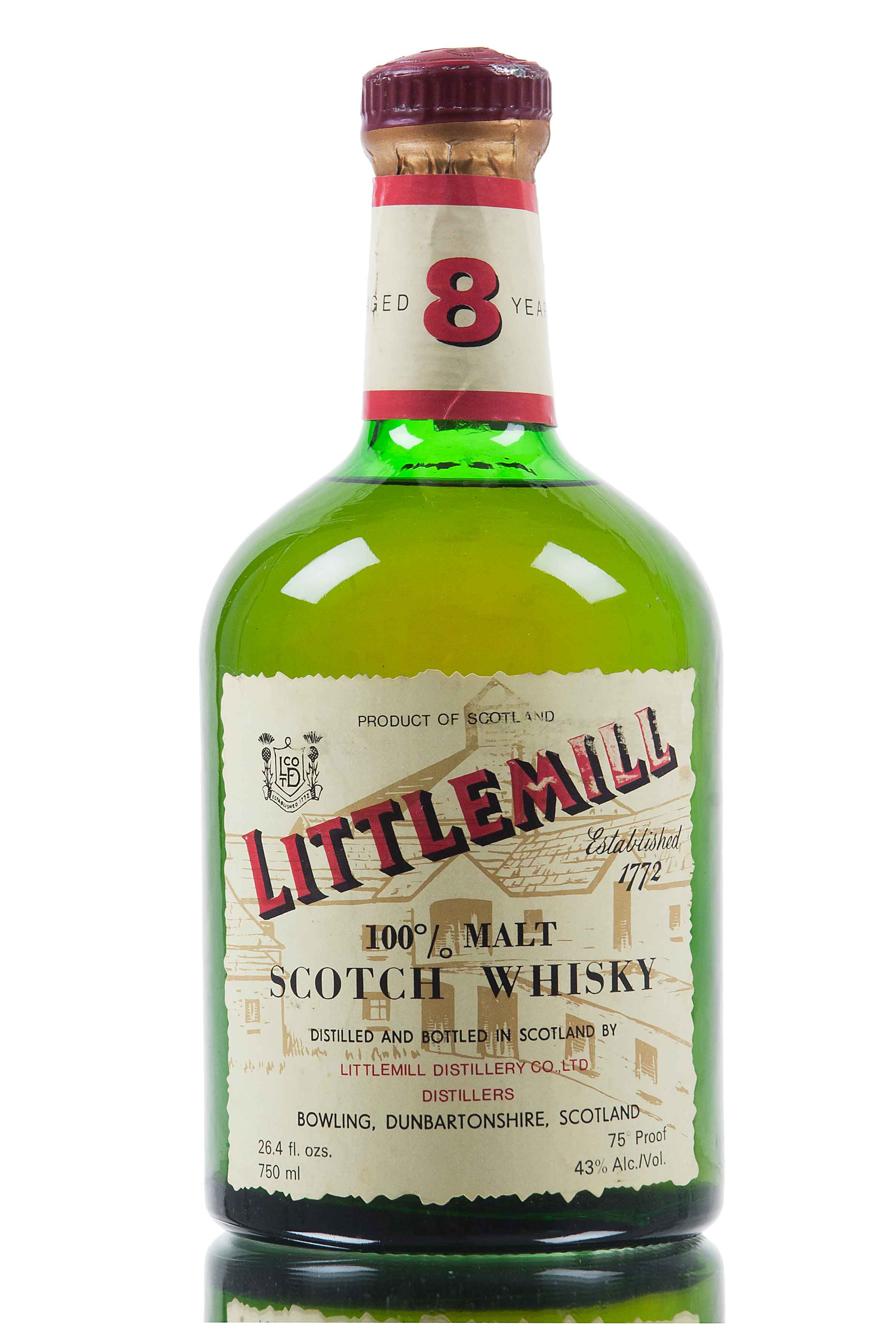 Littlemill 8 Year Old / 1970s