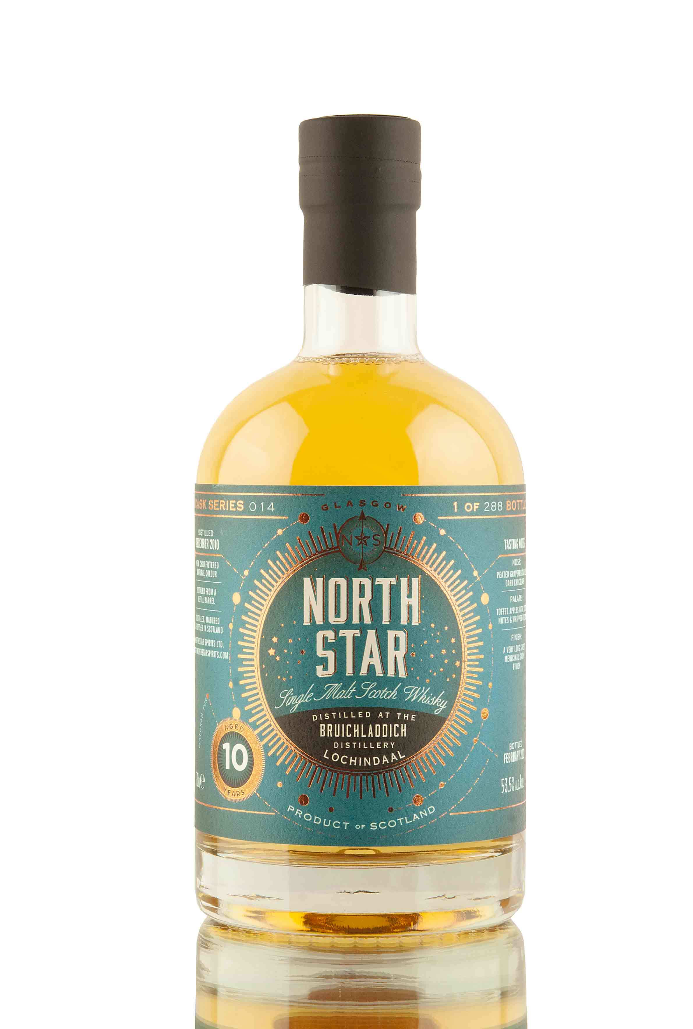 Lochindaal (Bruichladdich) 10 Year Old - 2010 | North Star Spirits CS014 | Abbey Whisky