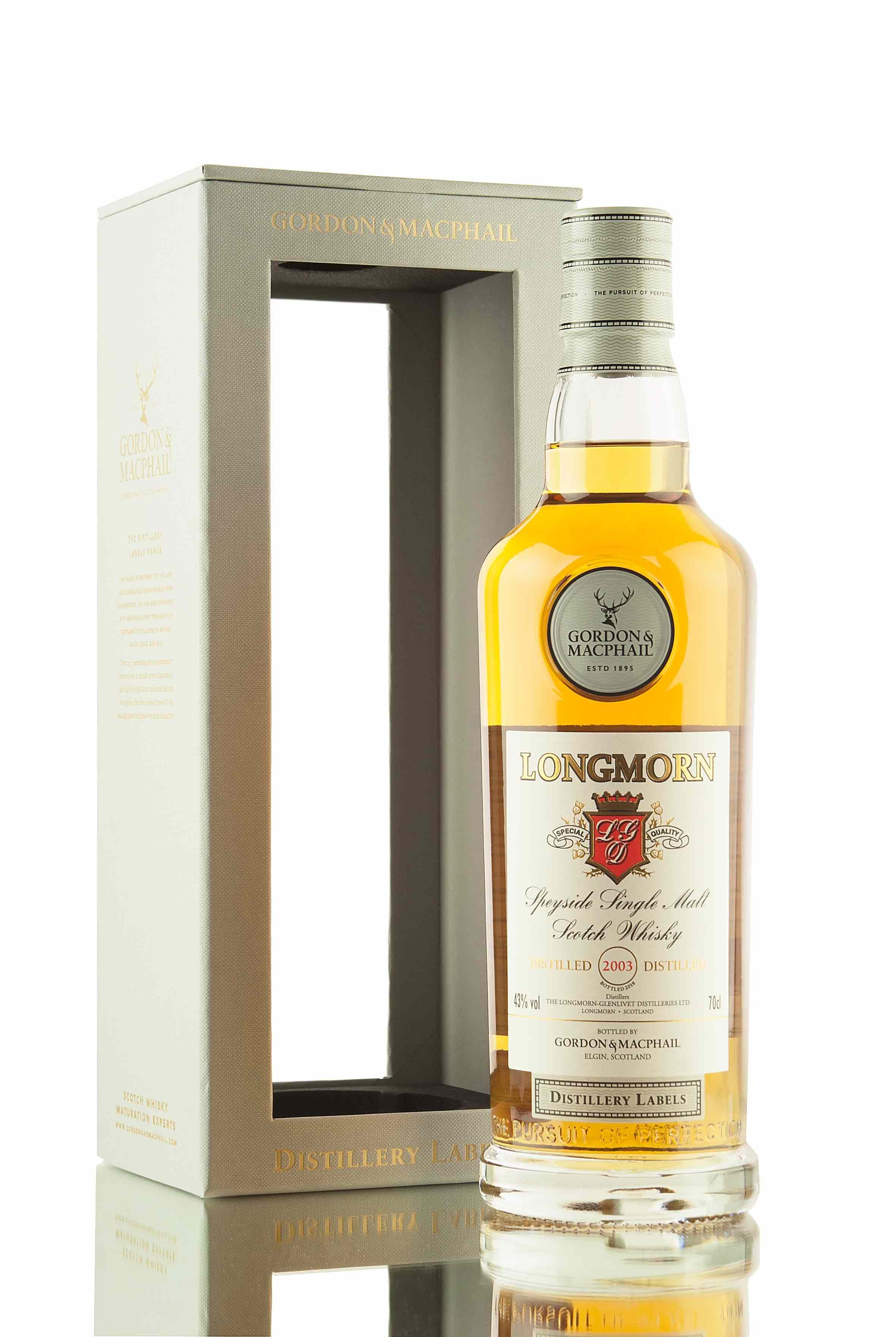 Longmorn 2003 - Distillery Labels | Bottled 2018