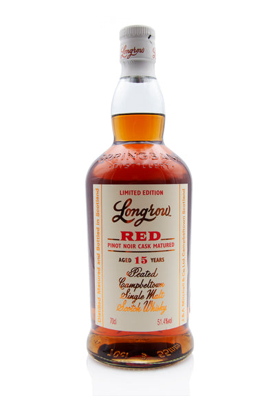 Longrow Red 15 Year Old | Pinot Noir Cask Matured | Abbey Whisky Online