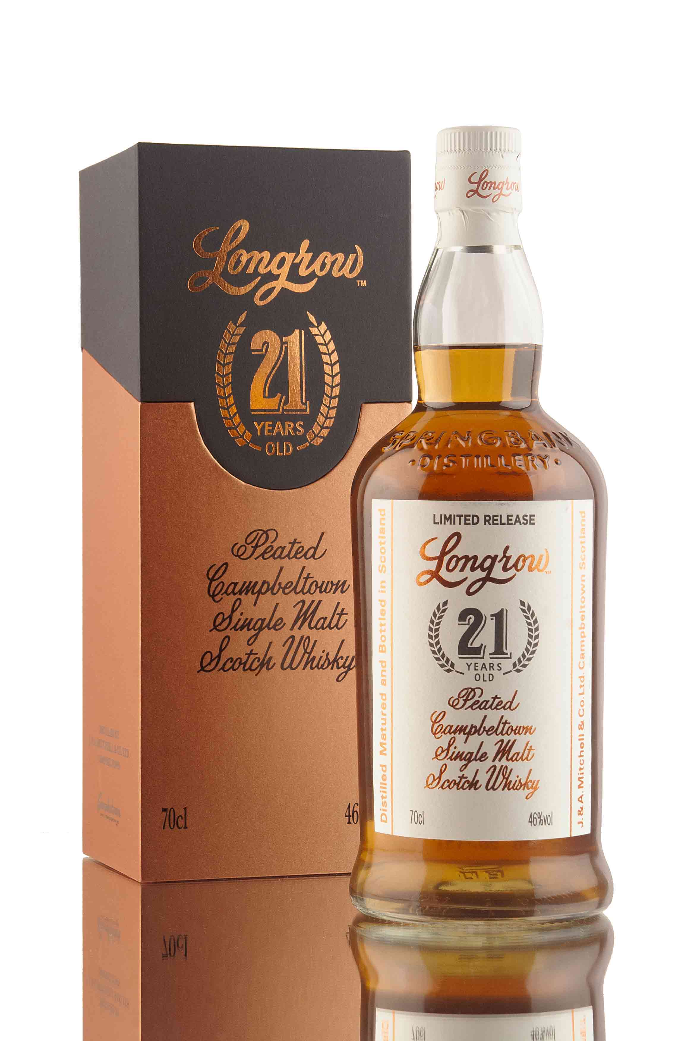 Longrow 21 Year Old | 2020 Release | Abbey Whisky
