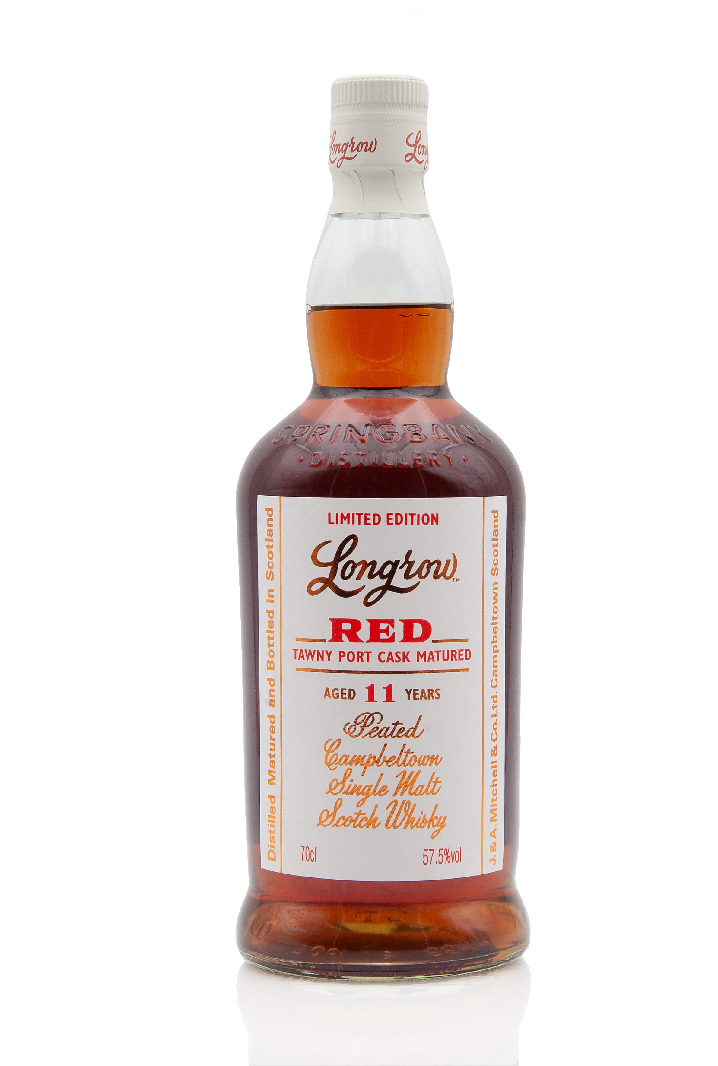 Longrow Red 11 Year Old - Tawny Port Cask Matured | Abbey Whisky Online