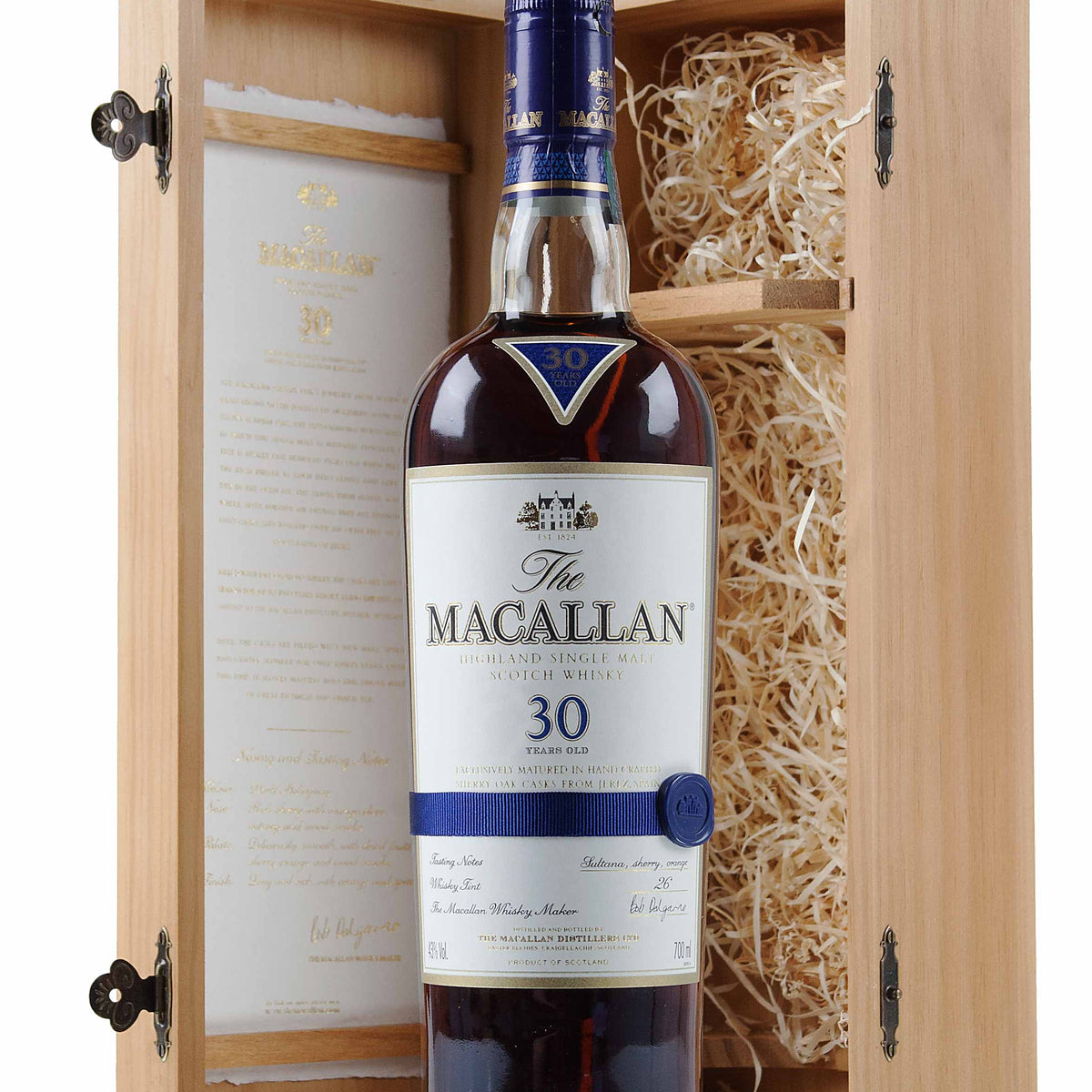 Macallan 30 Year Old Sherry Oak Whisky - Whisky Shop — Abbey Whisky