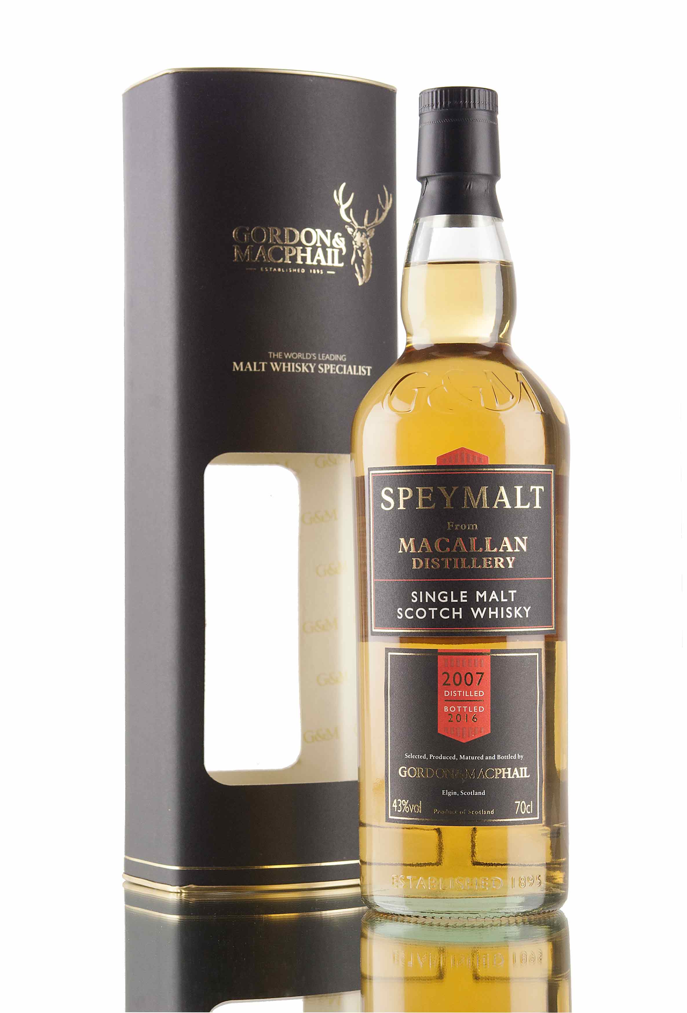 Macallan 2007 Speymalt - Bottled 2016 / Gordon & MacPhail
