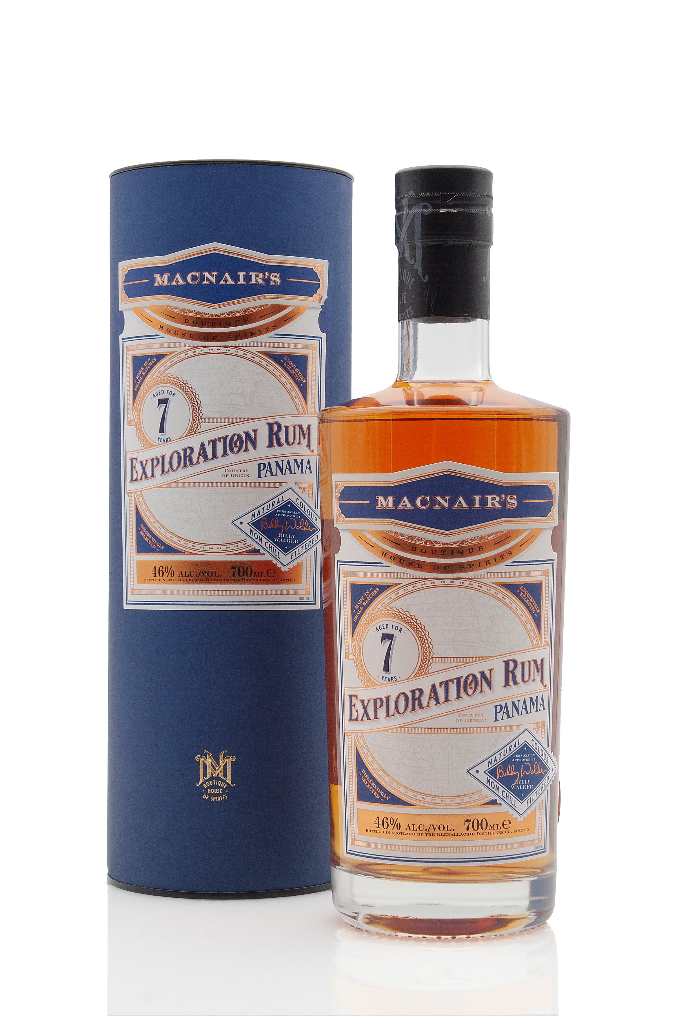 MacNair's Exploration Rum - Panama 7 Year Old | Abbey Whisky 
