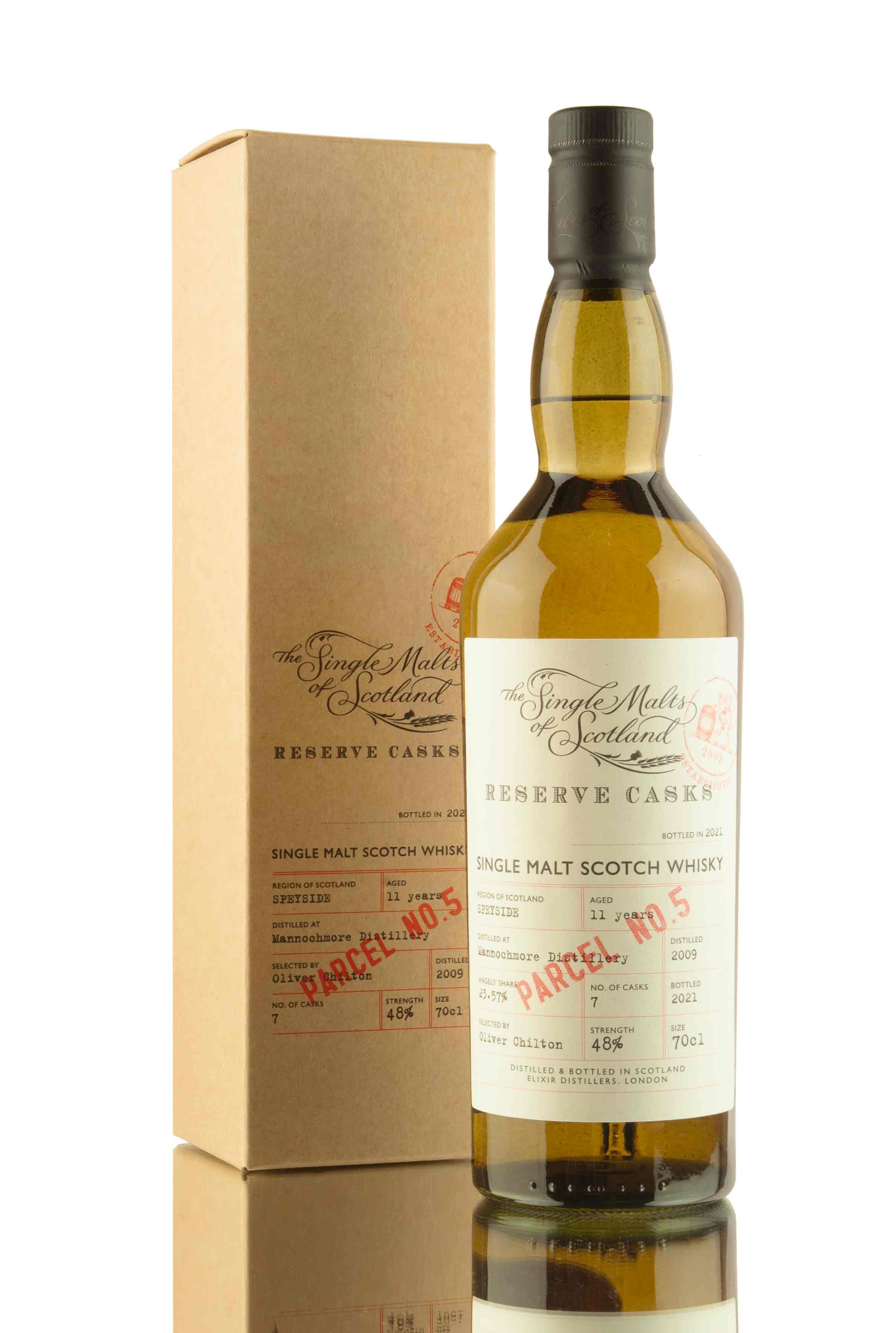 Mannochmore 11 Year Old - 2009 | Reserve Casks Parcel No.5 | Abbey Whisky