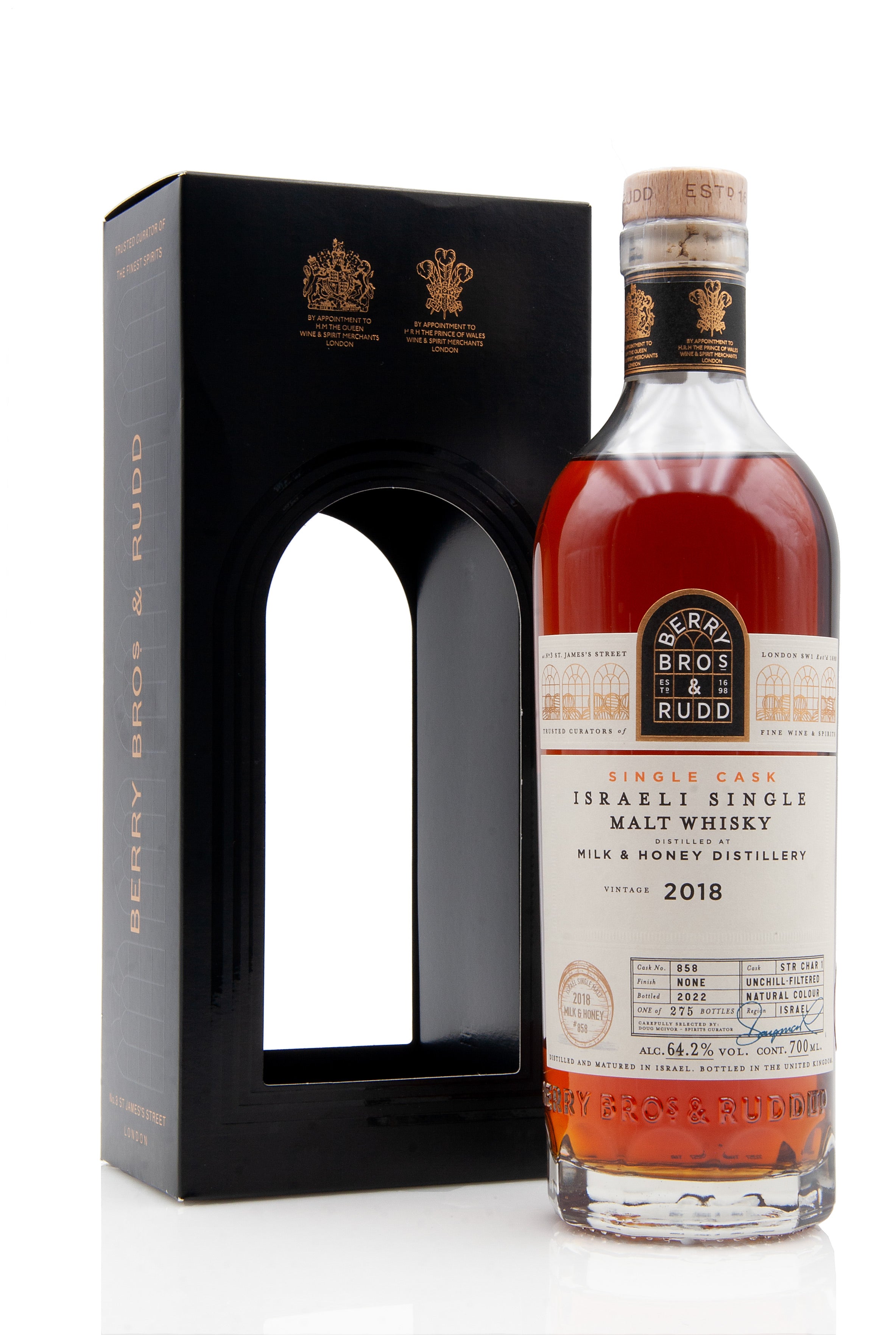 Milk & Honey 4 Year Old - 2018 Vintage | Cask 858 | Berry Bros & Rudd | Abbey Whisky Online