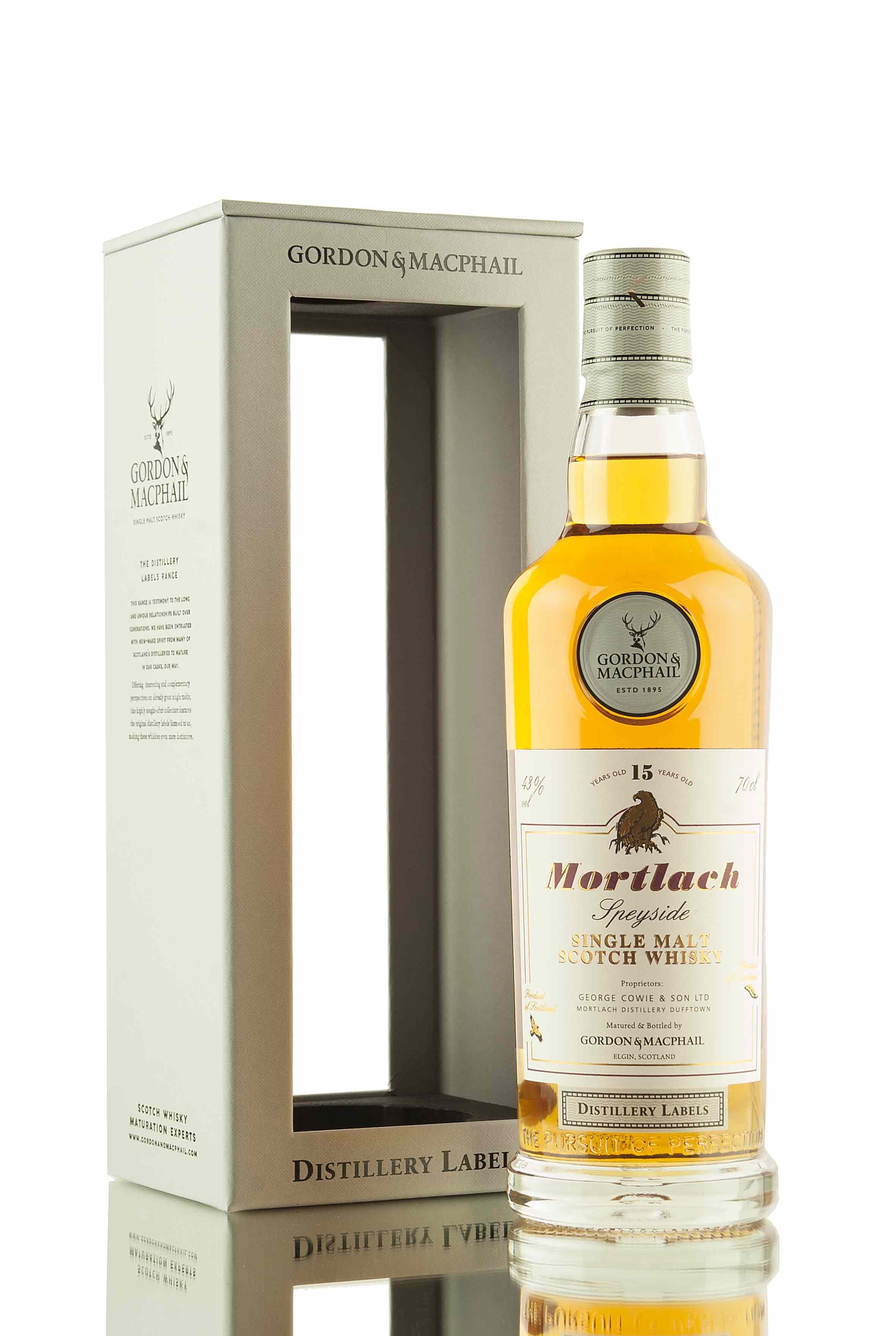 Mortlach 15 Year Old - Distillery Labels