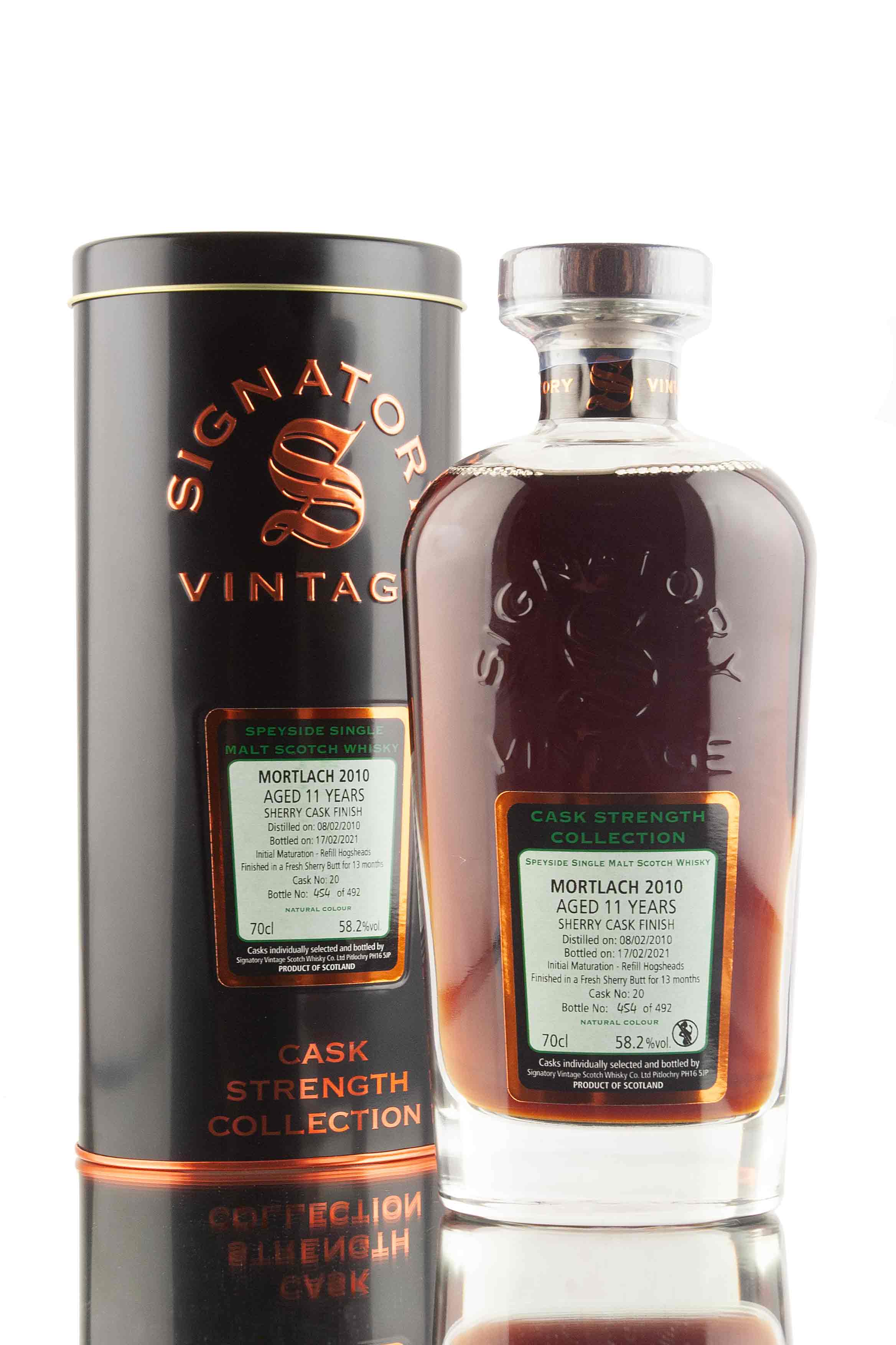 Mortlach 11 Year Old - 2010 | Cask 20 | Cask Strength Collection - Signatory | Abbey Whisky