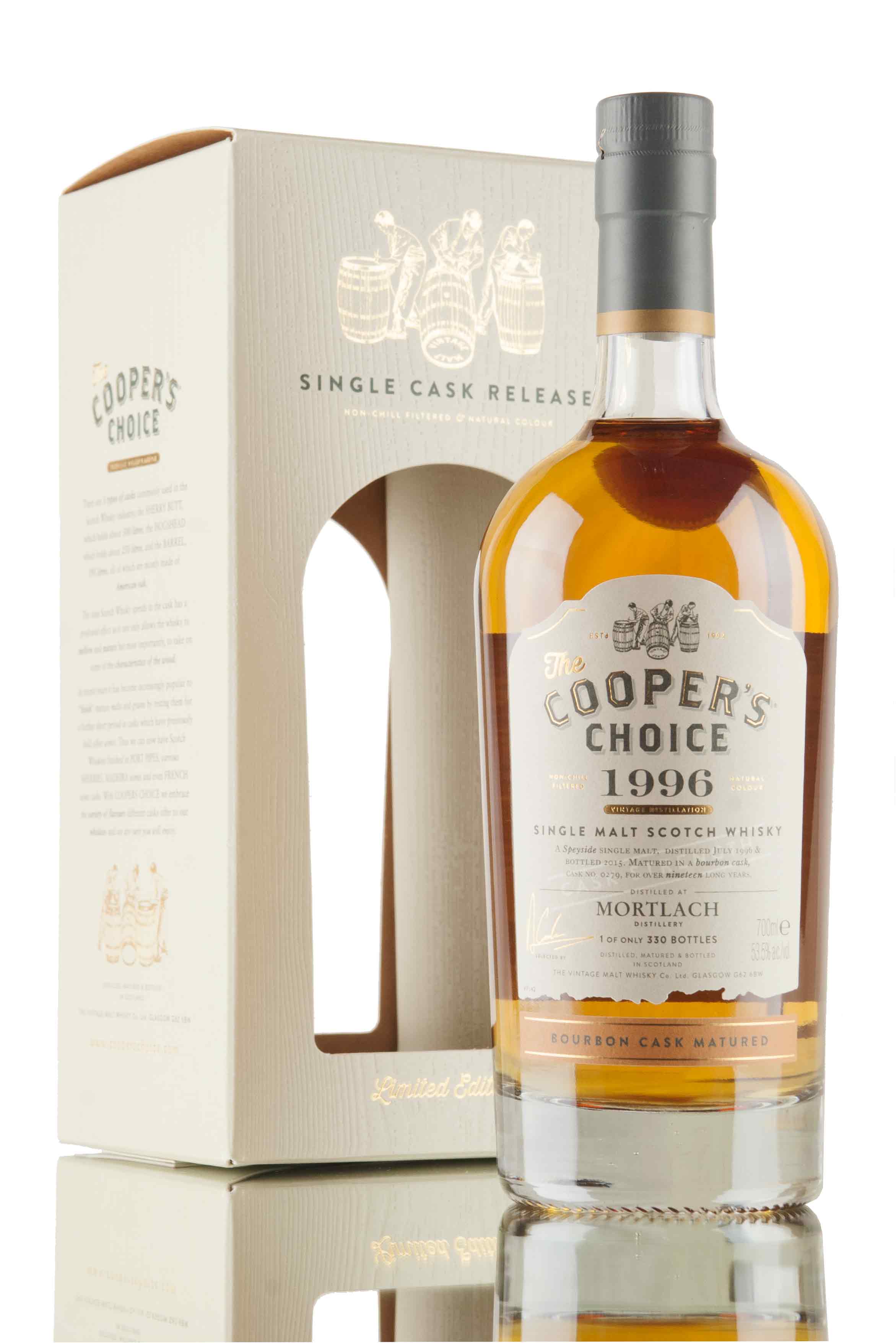 Mortlach 19 Year Old - 1996 / Single Cask #0279 / Cooper's Choice