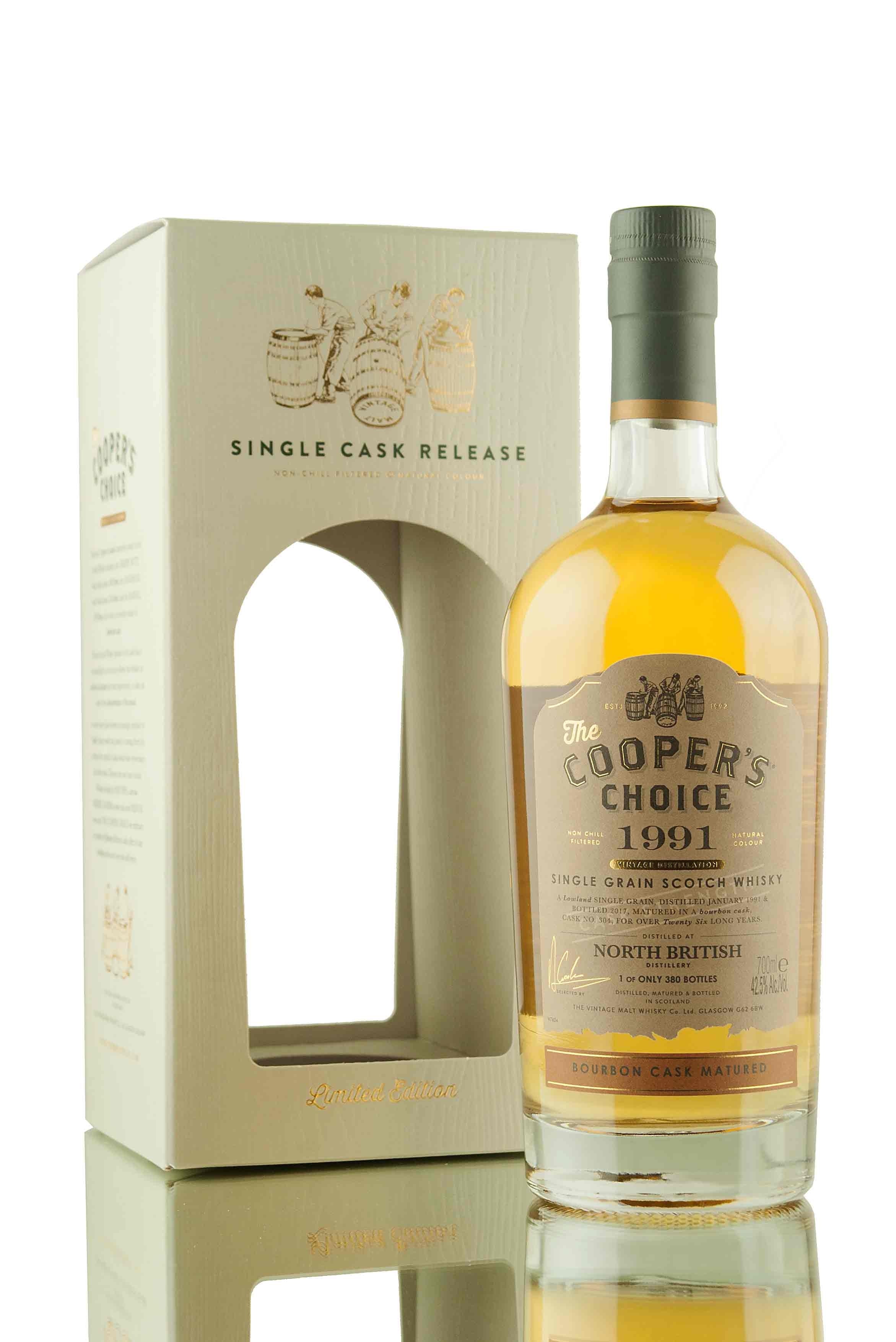 North British 1991 - 26 Year Old | Cask 304 | Cooper's Choice