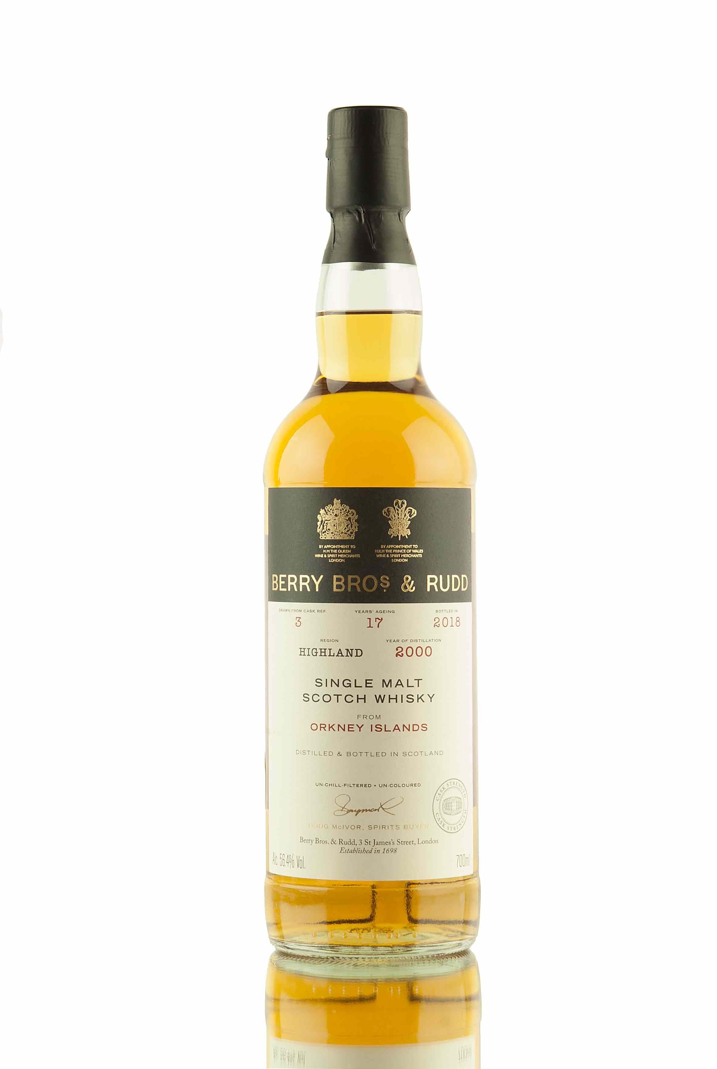 Orkney 17 Year Old - 2000 | Cask #3 | Berry Brothers & Rudd