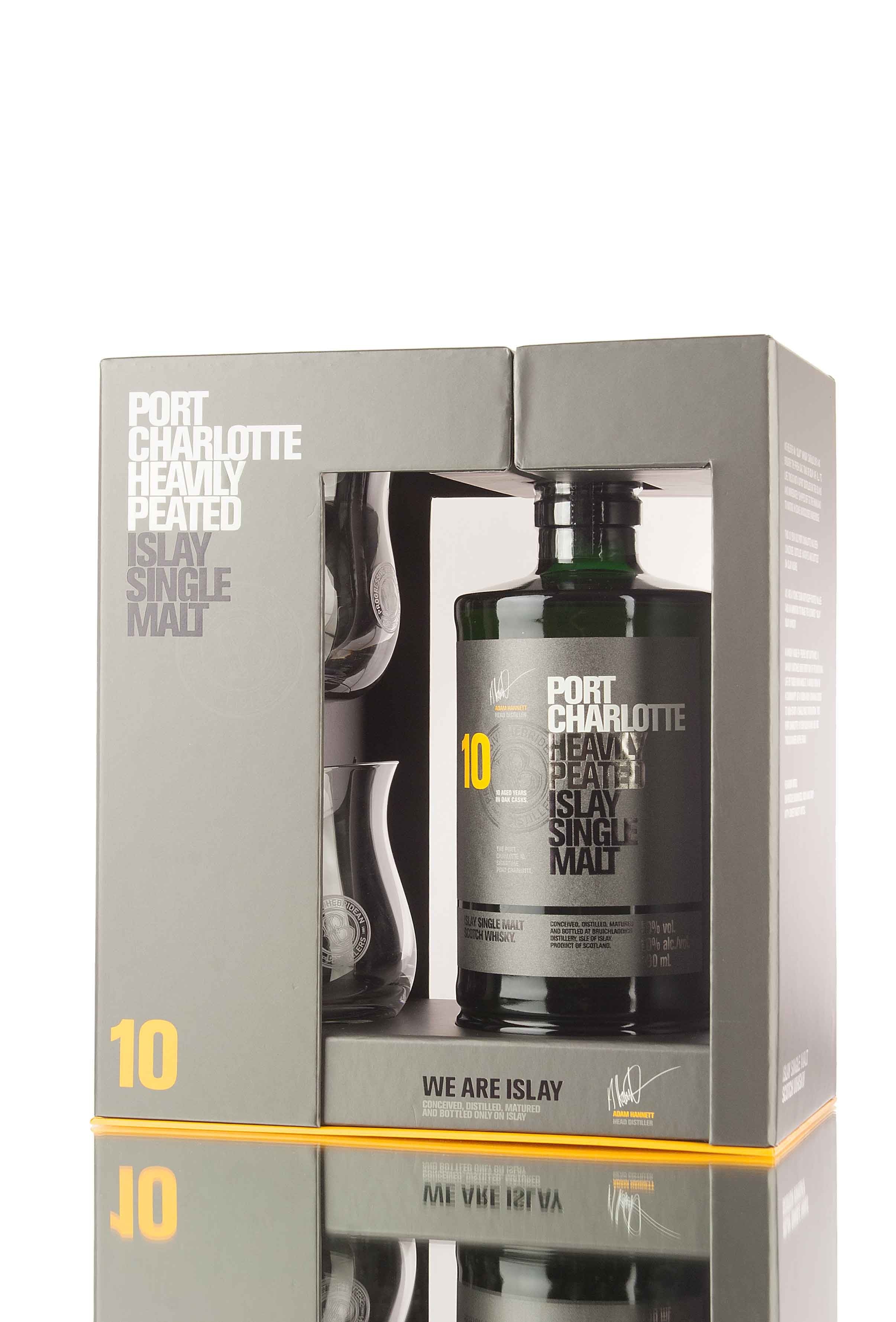 Port Charlotte 10 Year Old Glass Gift Pack