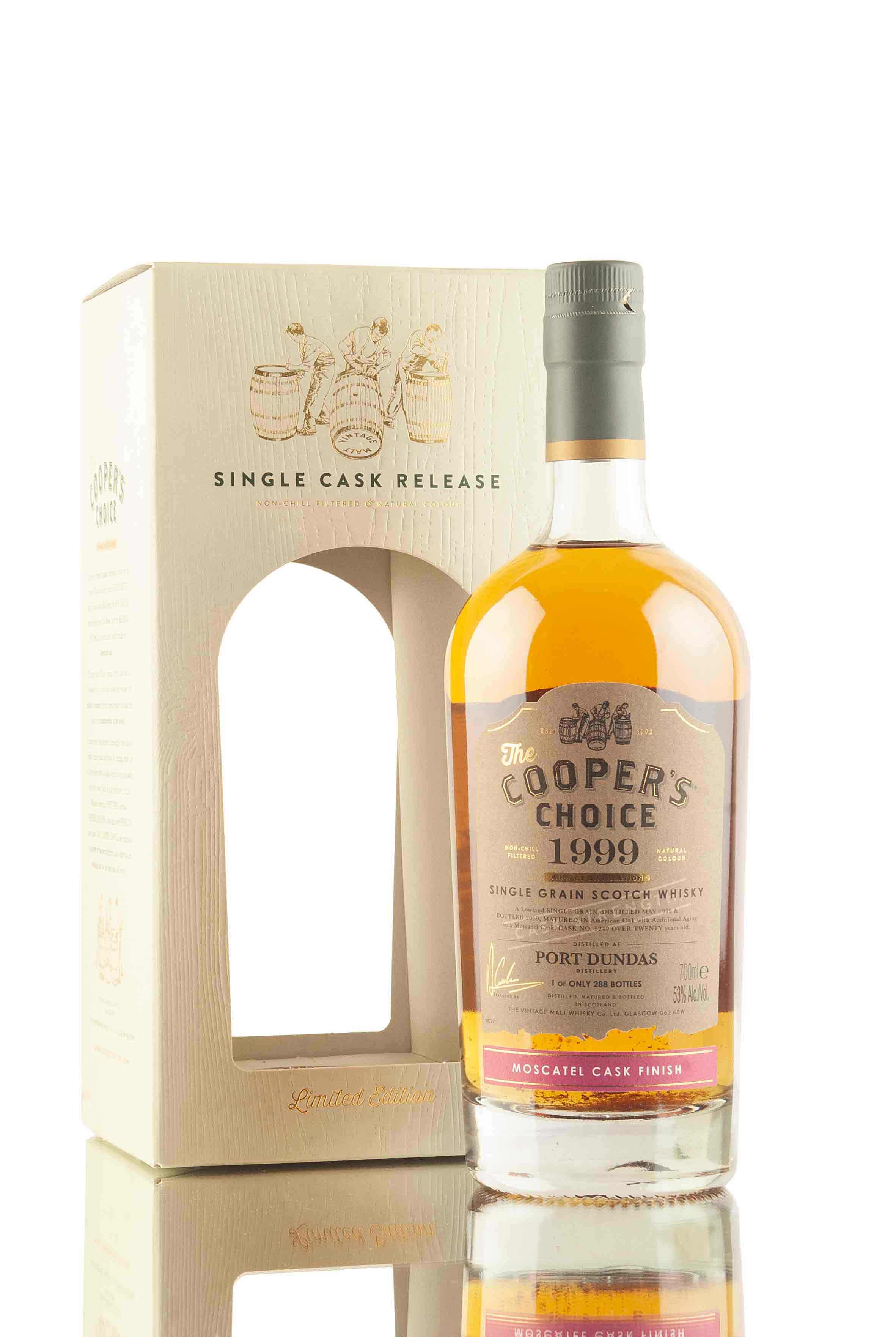 Port Dundas 20 Year Old - 1999 | Cask 5249 | The Cooper's Choice | Abbey Whisky