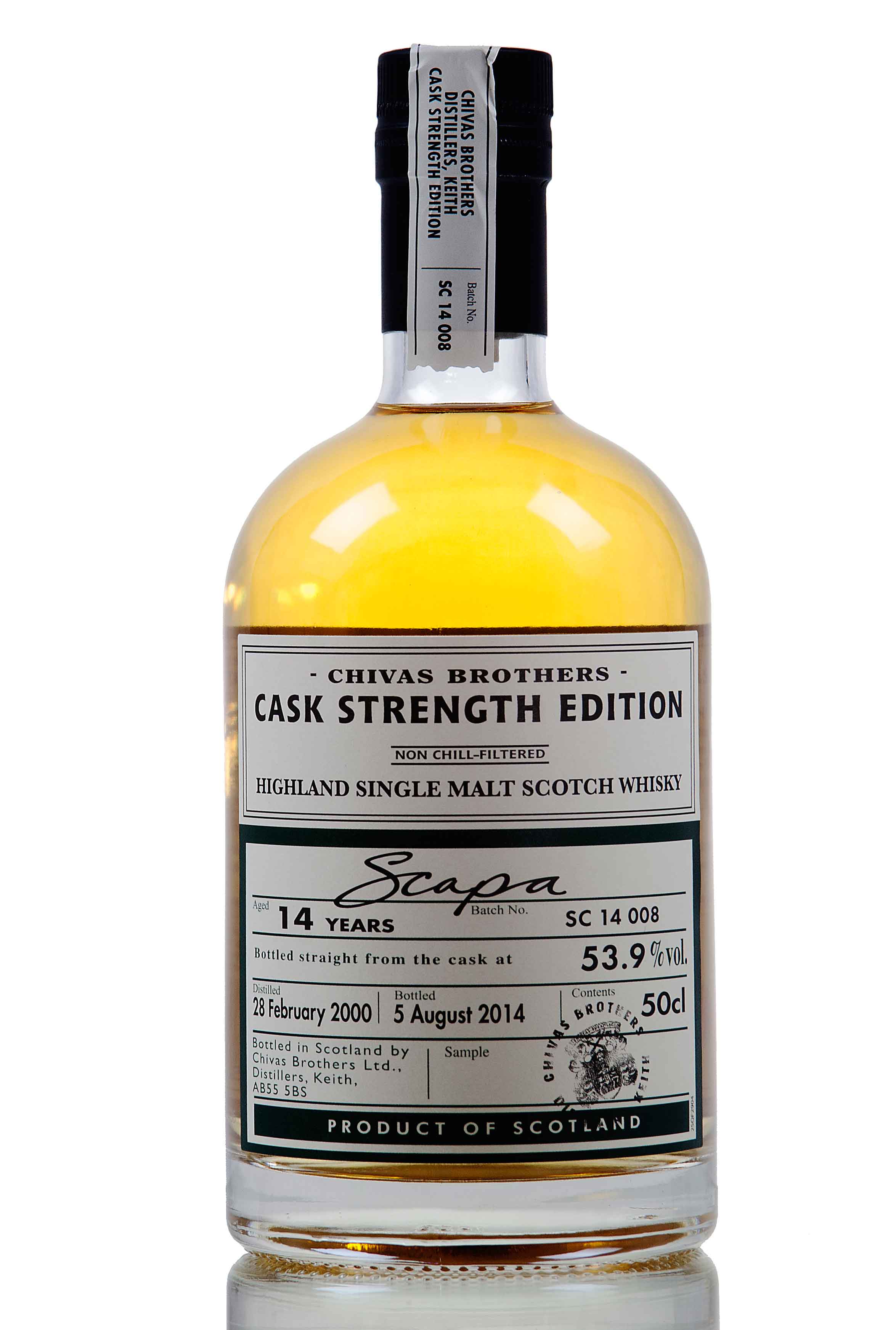 Scapa 14 Year Old / 2000 / Cask Strength Edition
