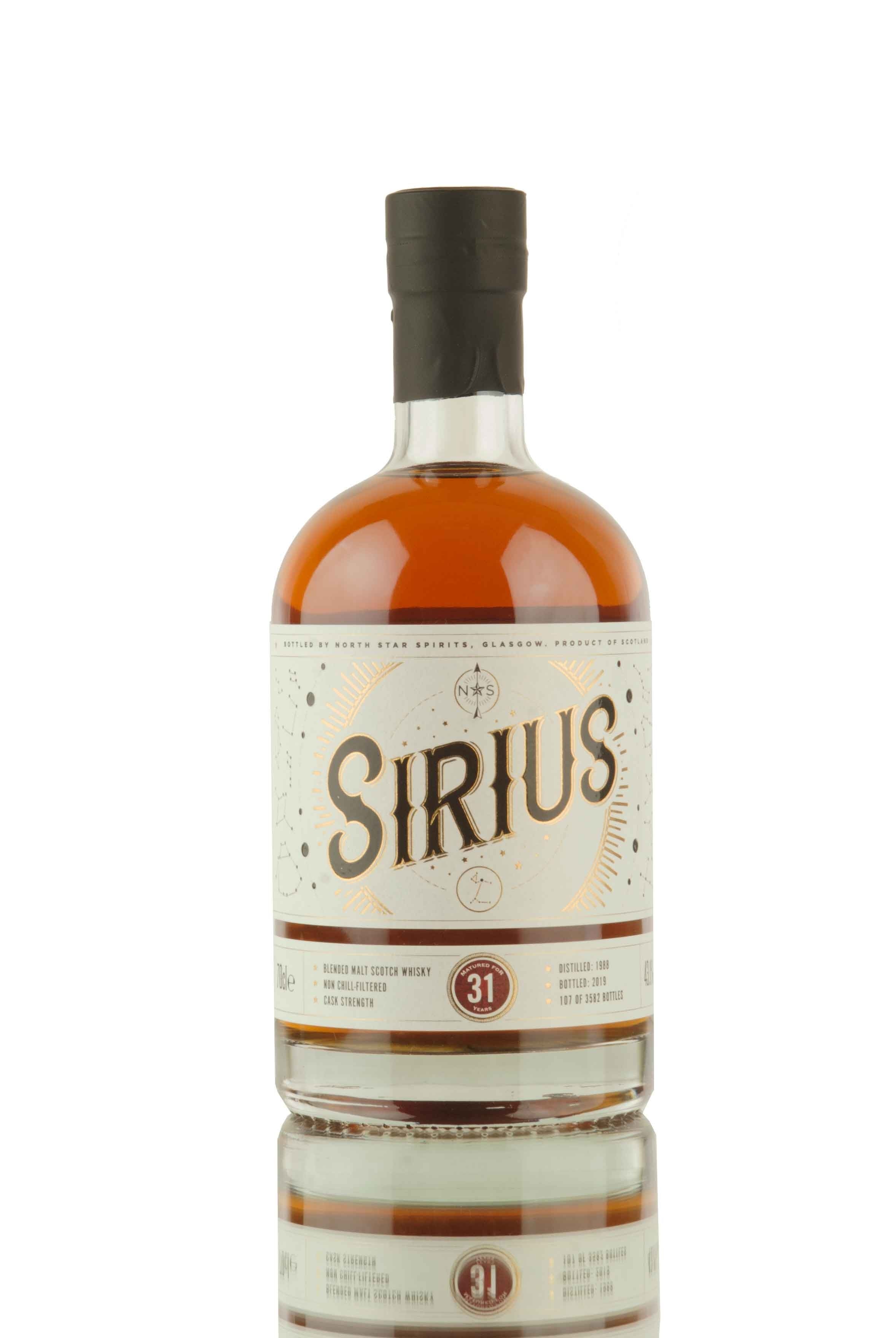 Sirius 31 Year Old - 1988 | Limited Relase 1 | North Star Spirits