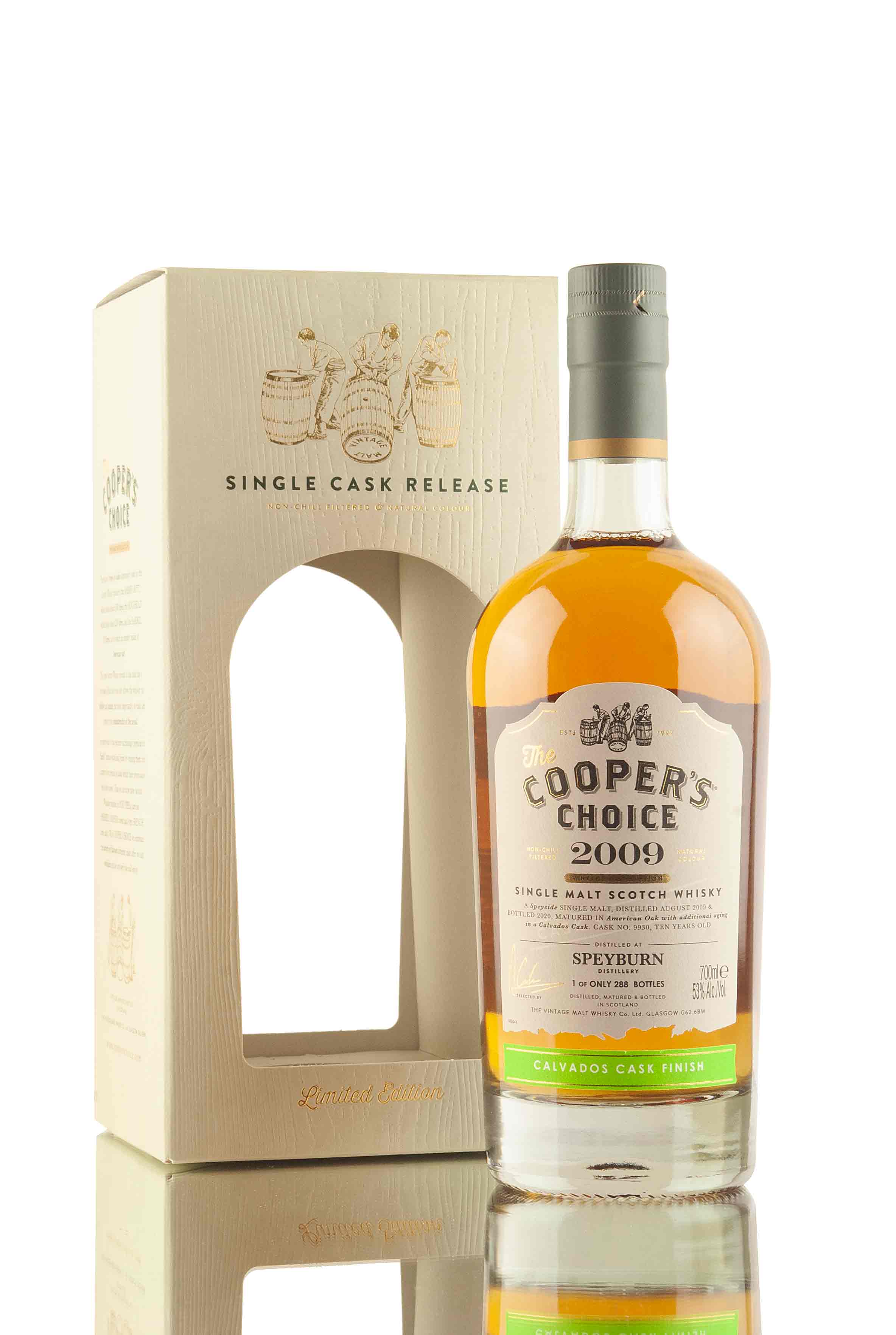 Speyburn 10 Year Old - 2009 | Cask 9930 | The Cooper's Choice | Abbey Whisky