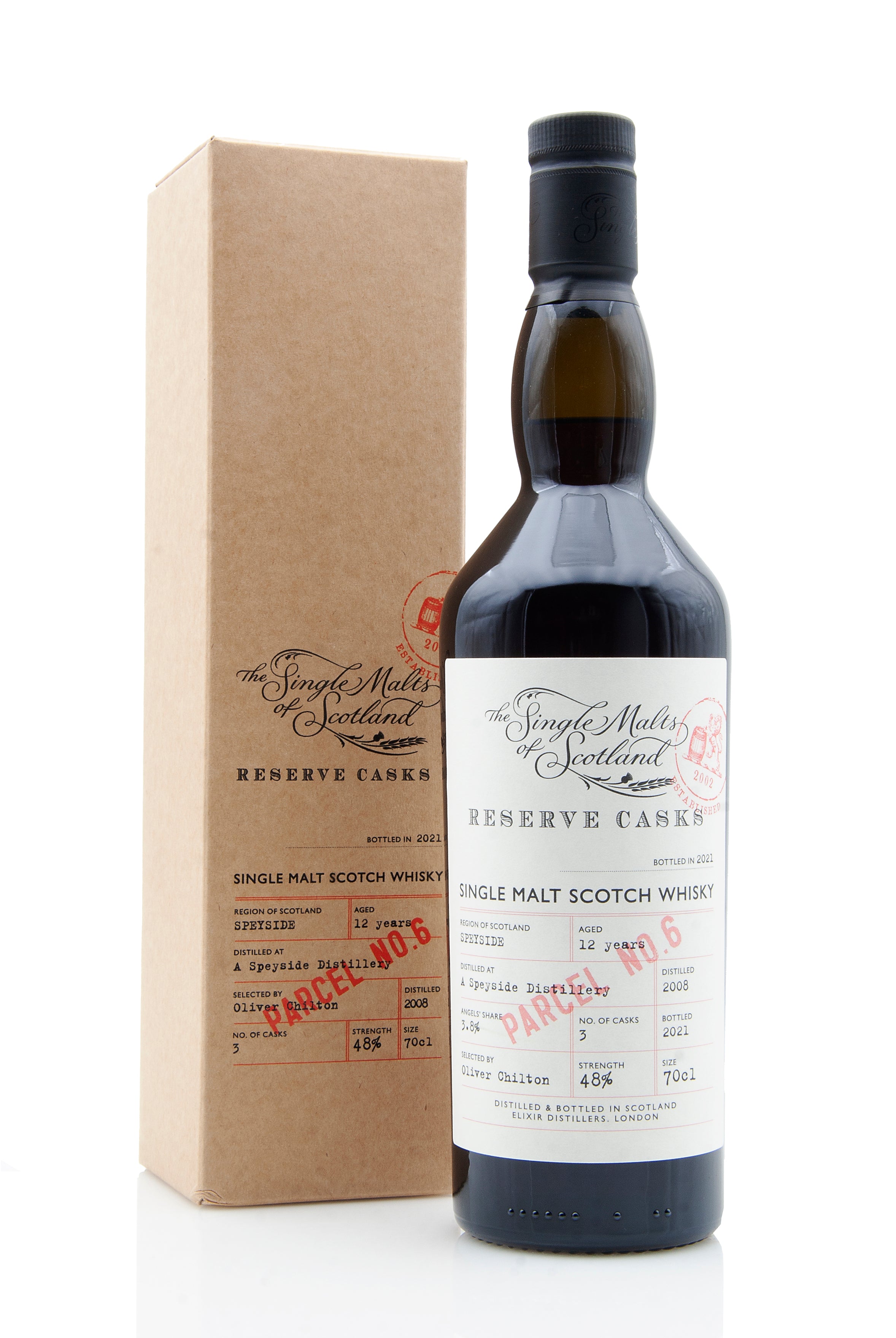 A Speyside Distillery 12 Year Old - 2008 | Reserve Casks Parcel No.6 | Abbey Whisky Online