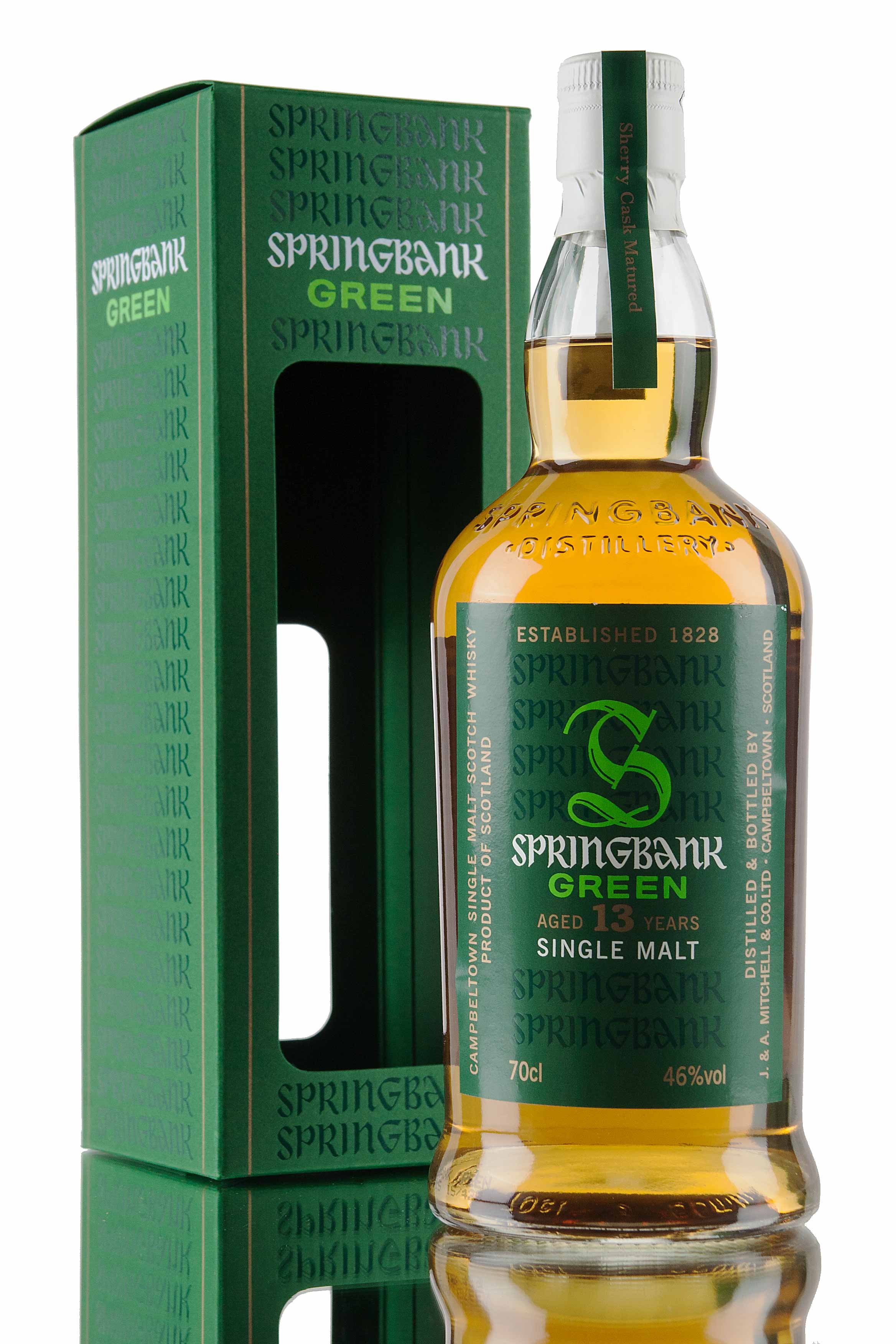 Springbank Green 13 Year Old Sherry Cask
