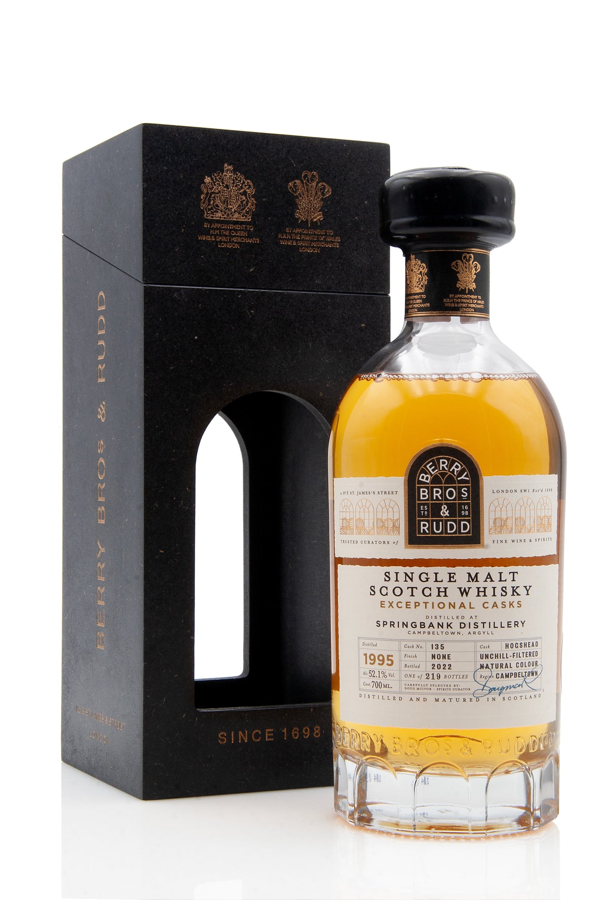 Abbei Rudd Springbank 1995 | Cask 135 | Berry Bros & Rudd | Abbey Whisky