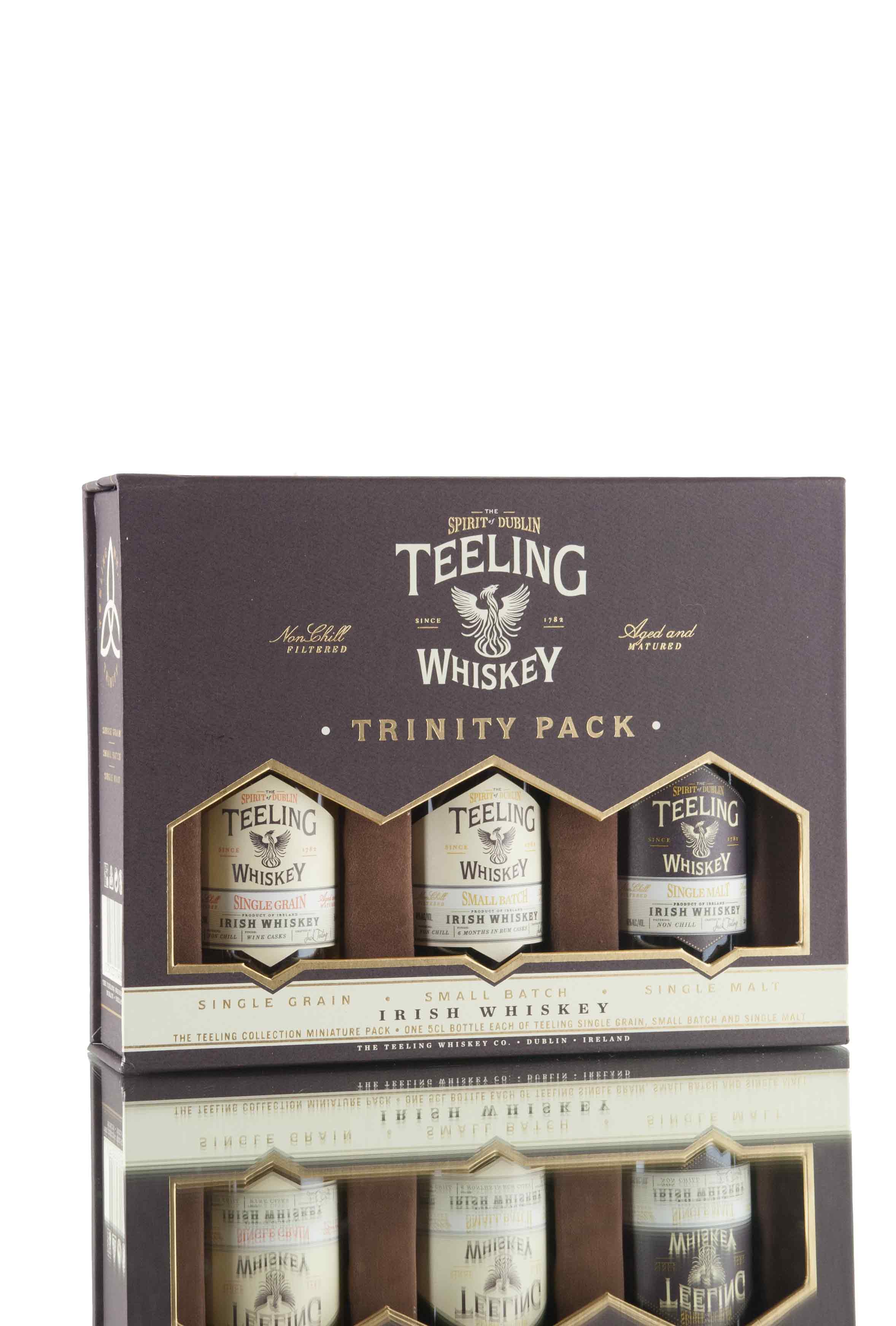 Trinity Whiskey Teeling Trinity Gift Pack - Irish Whiskey - Abbey Whisky Shop